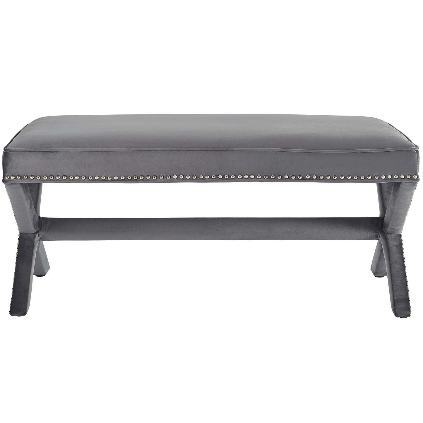 Modway Rivet Performance Velvet Bench FredCo