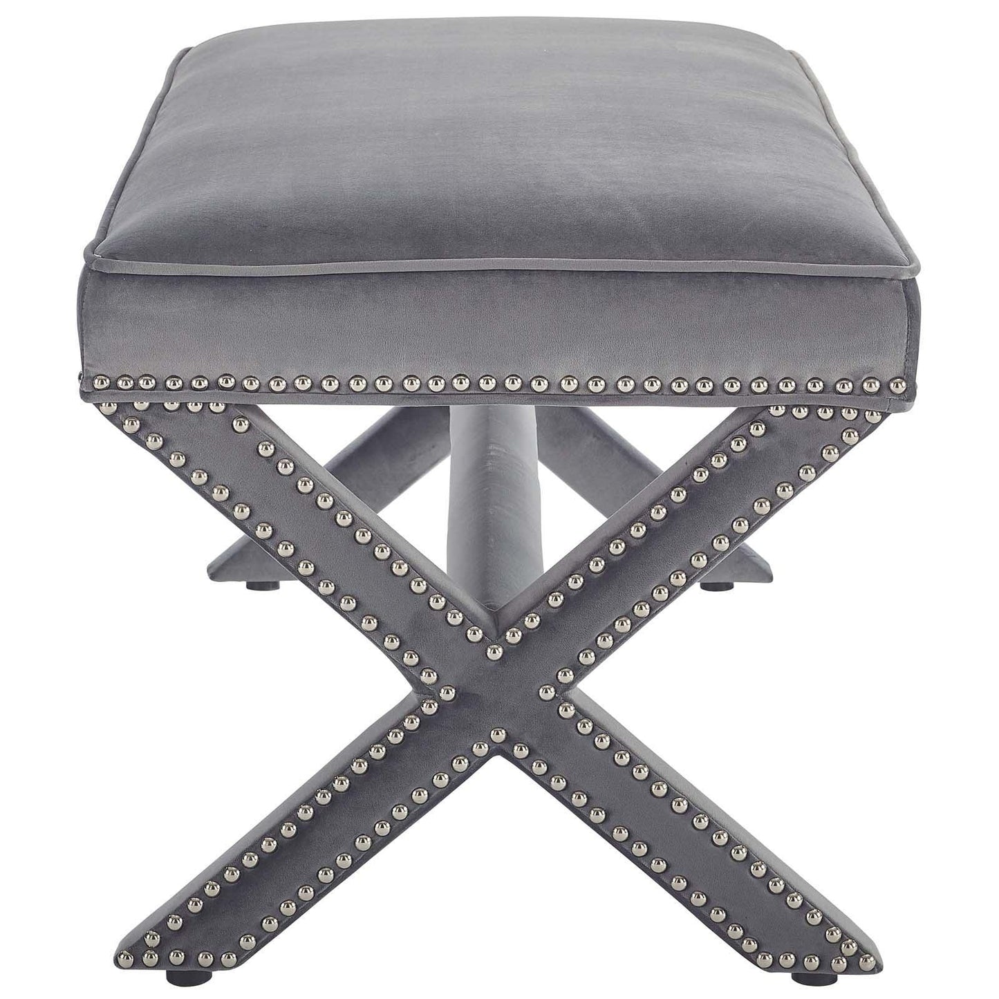 Modway Rivet Performance Velvet Bench FredCo