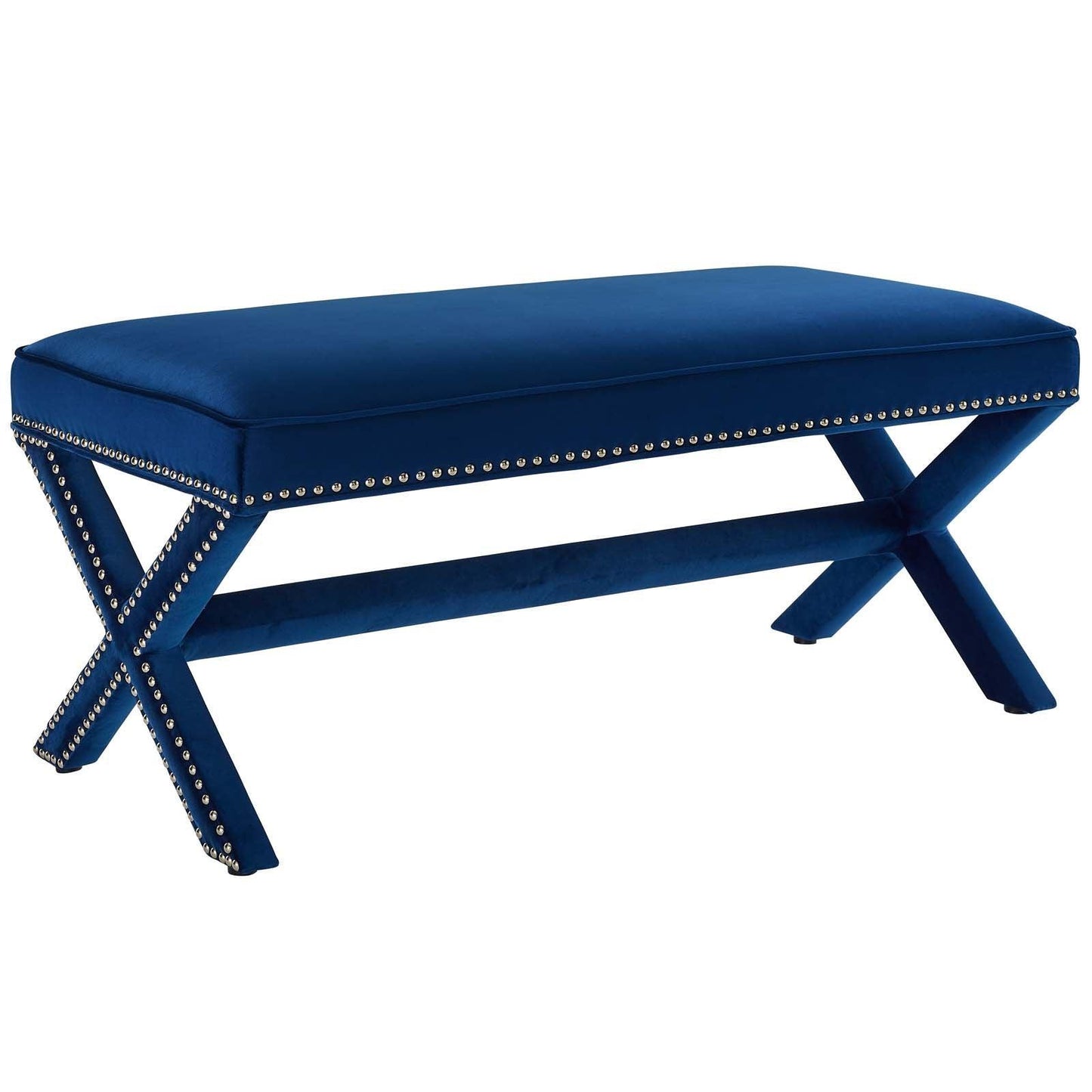 Modway Rivet Performance Velvet Bench FredCo