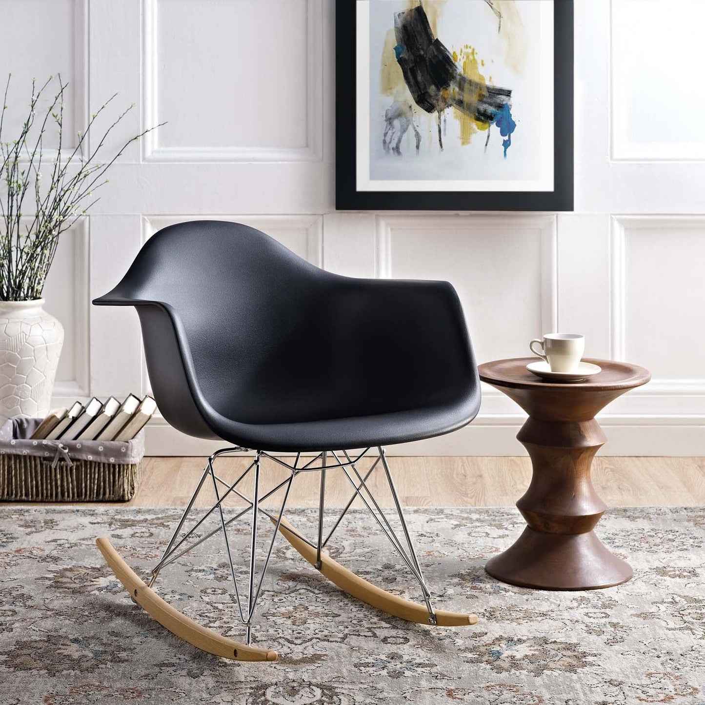 Modway Rocker Plastic Lounge Chair FredCo