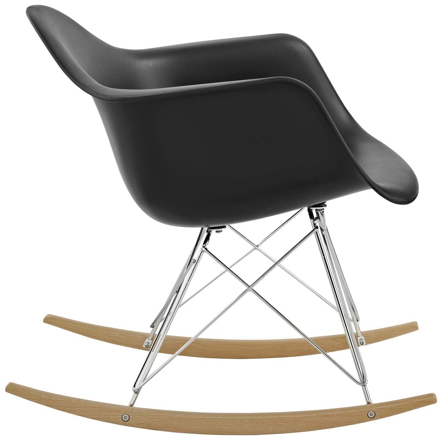 Modway Rocker Plastic Lounge Chair FredCo