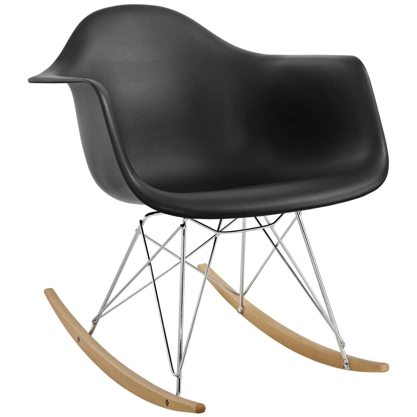 Modway Rocker Plastic Lounge Chair FredCo