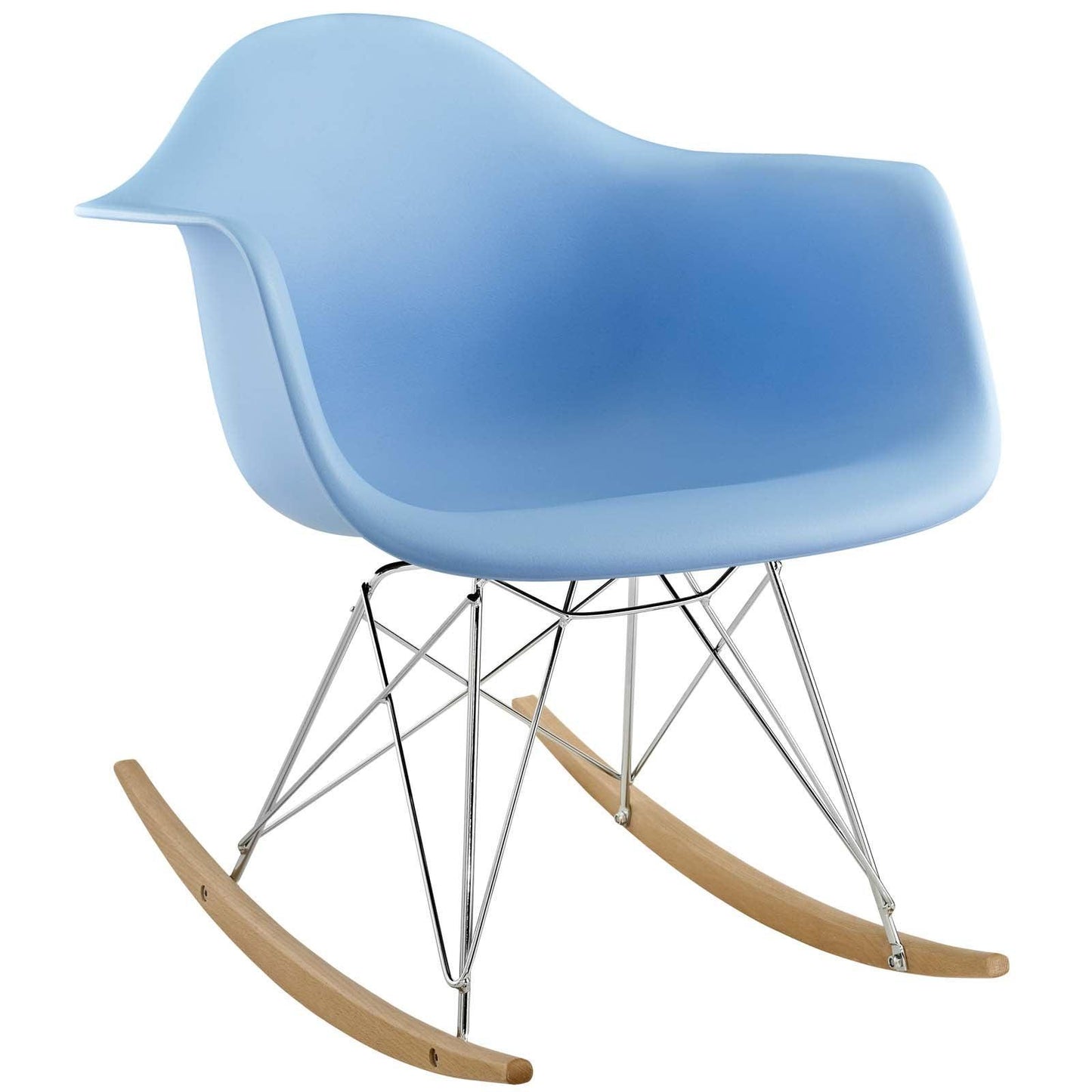 Modway Rocker Plastic Lounge Chair FredCo