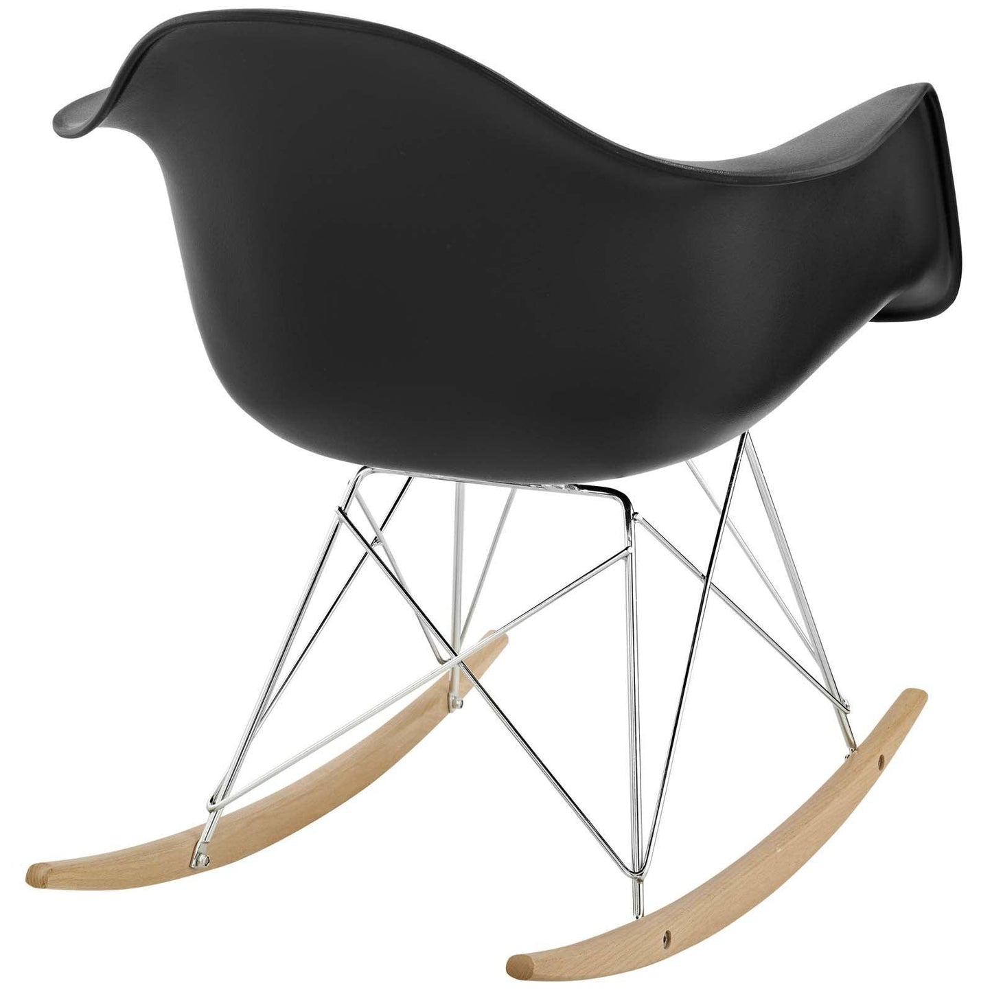 Modway Rocker Plastic Lounge Chair FredCo