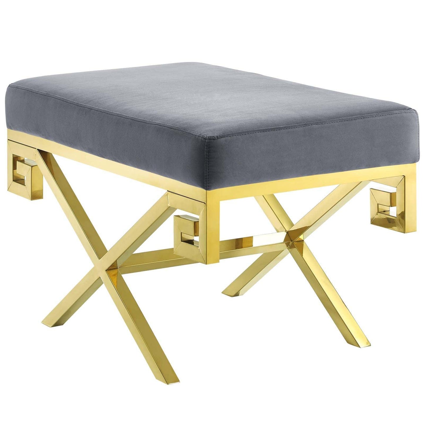 Modway Rove Velvet Performance Velvet Bench FredCo
