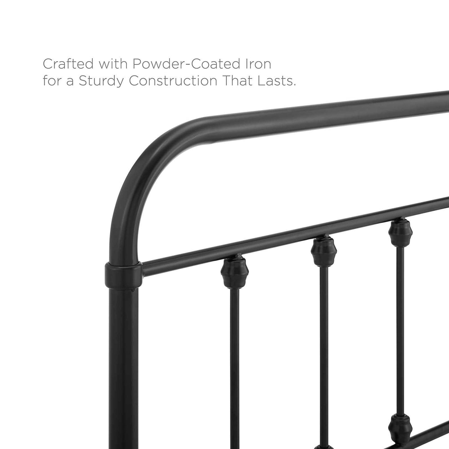 Modway Sage Queen Metal Headboard FredCo