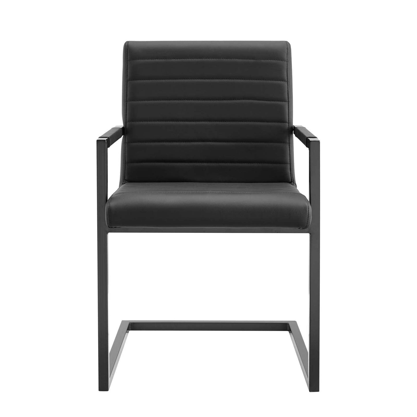 Modway Savoy Vegan Leather Dining Chairs - Set of 2 FredCo