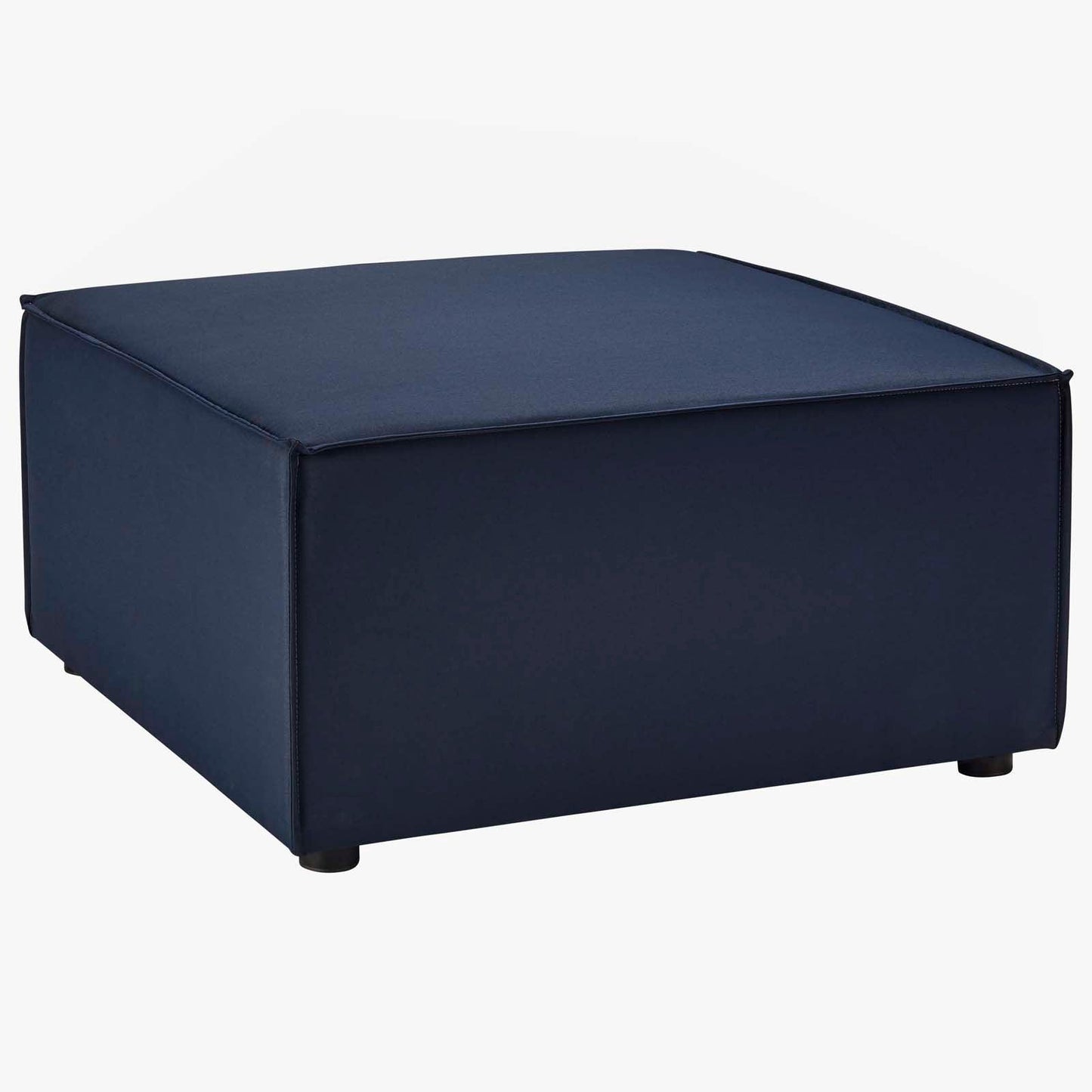 Modway Saybrook Outdoor Patio Upholstered Sectional Sofa Ottoman FredCo