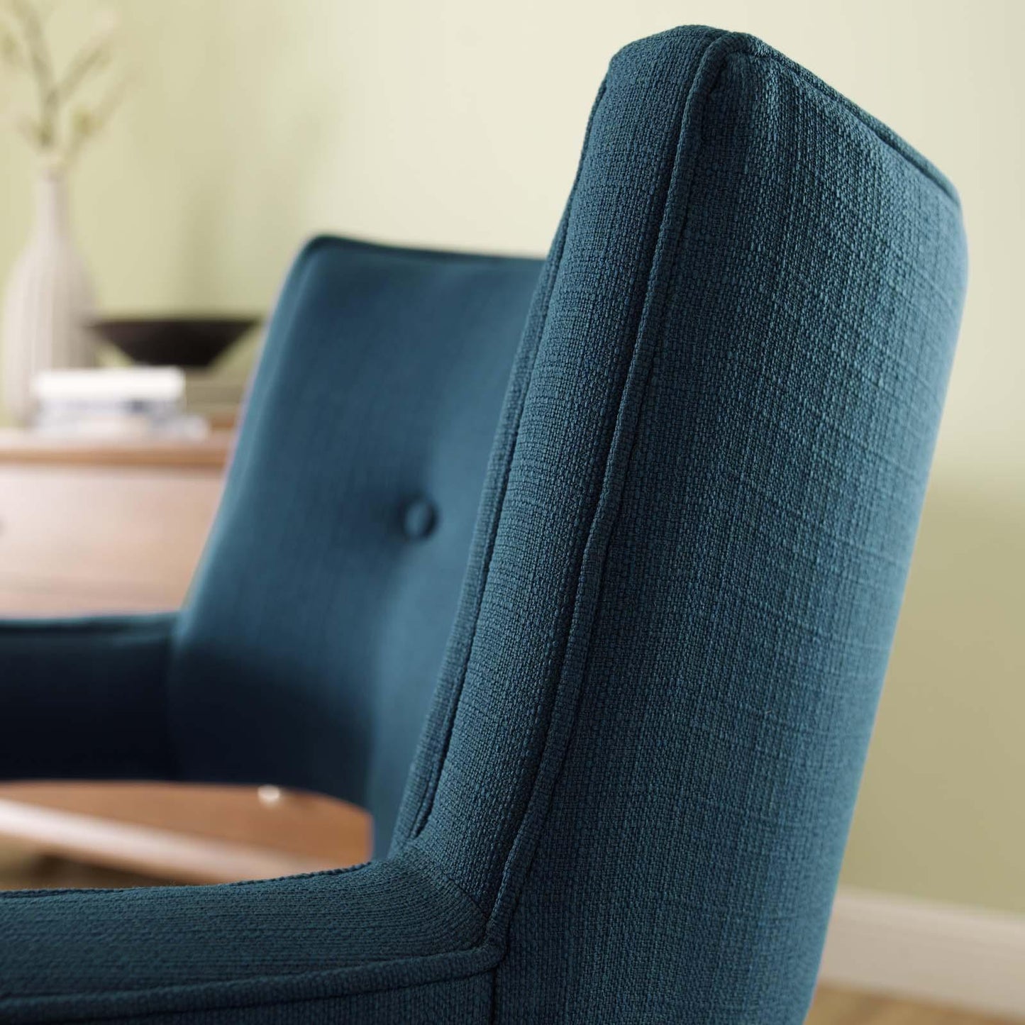 Modway Sheer Upholstered Fabric Armchair FredCo