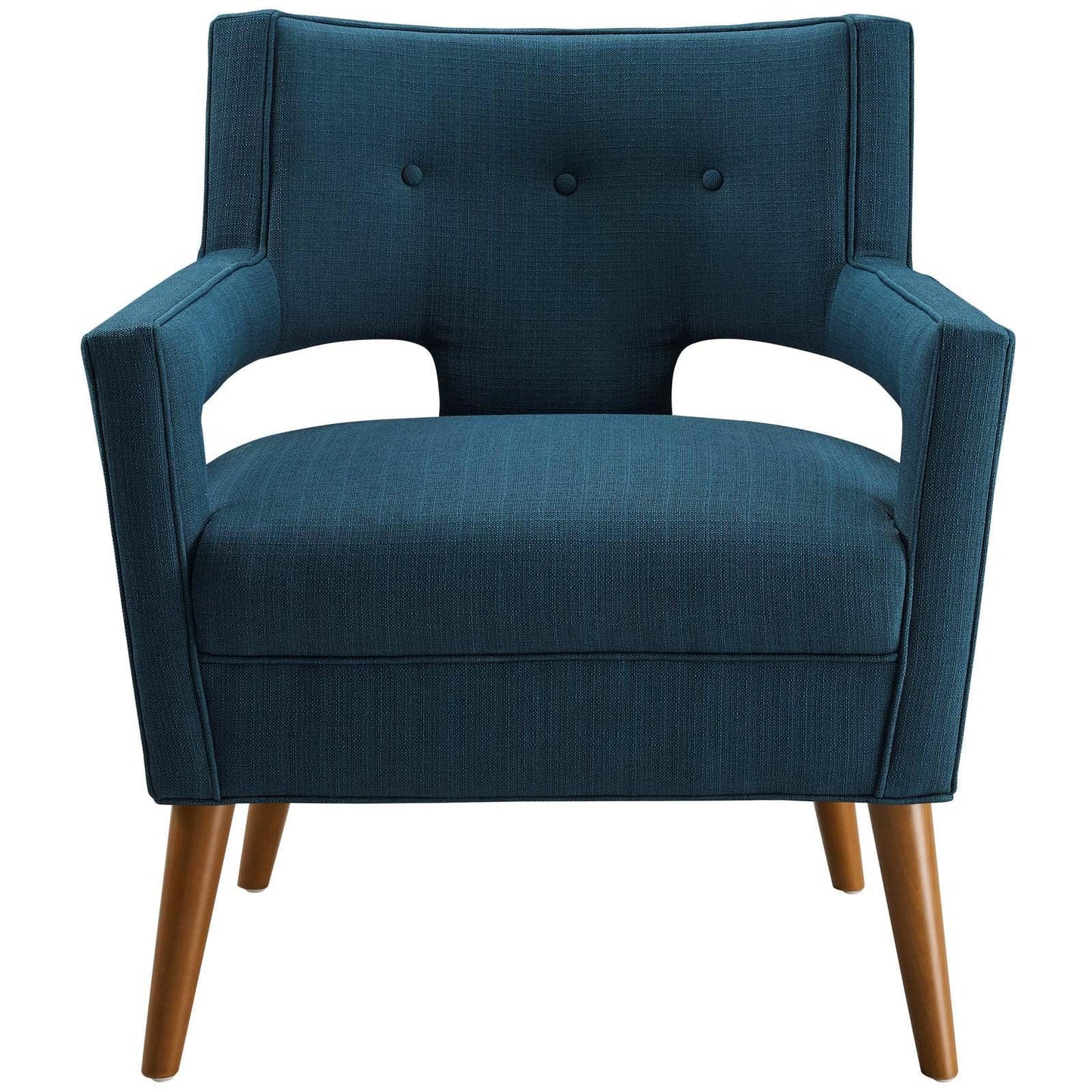 Modway Sheer Upholstered Fabric Armchair FredCo
