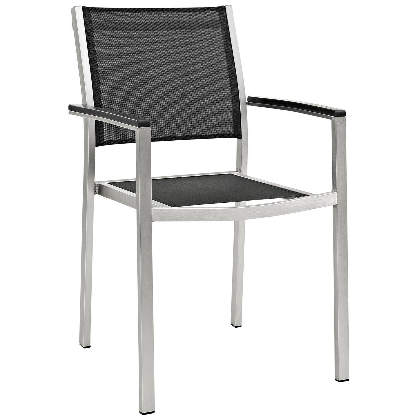 Modway Shore 5 Piece Outdoor Patio Aluminum Dining Set, EEI-2483 FredCo