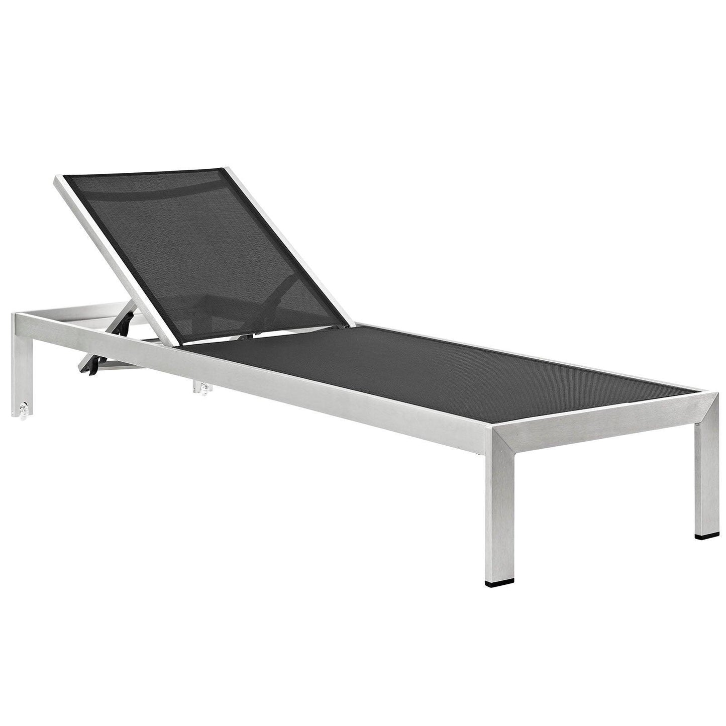 Modway Shore Chaise Outdoor Patio Aluminum Set of 6, EEI-2474 FredCo