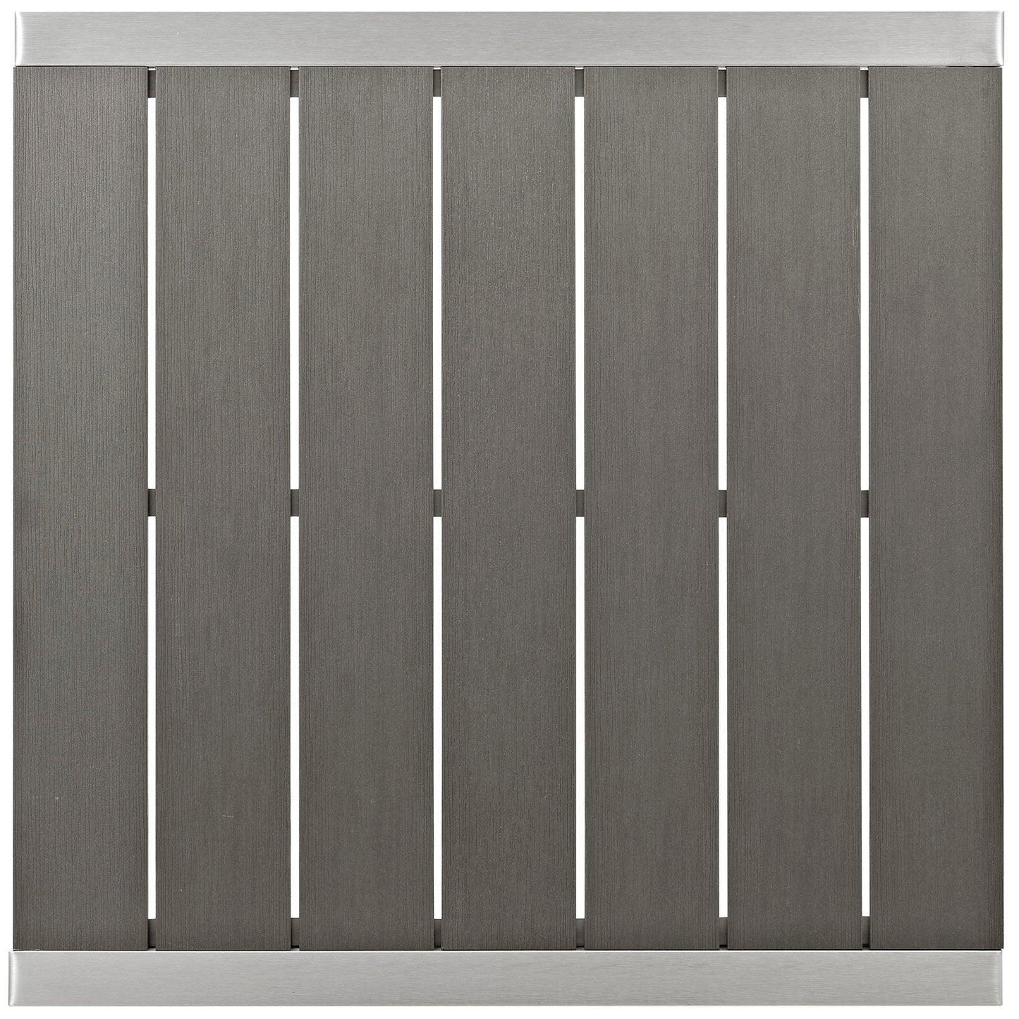 Modway Shore Outdoor Patio Aluminum Bar Table FredCo
