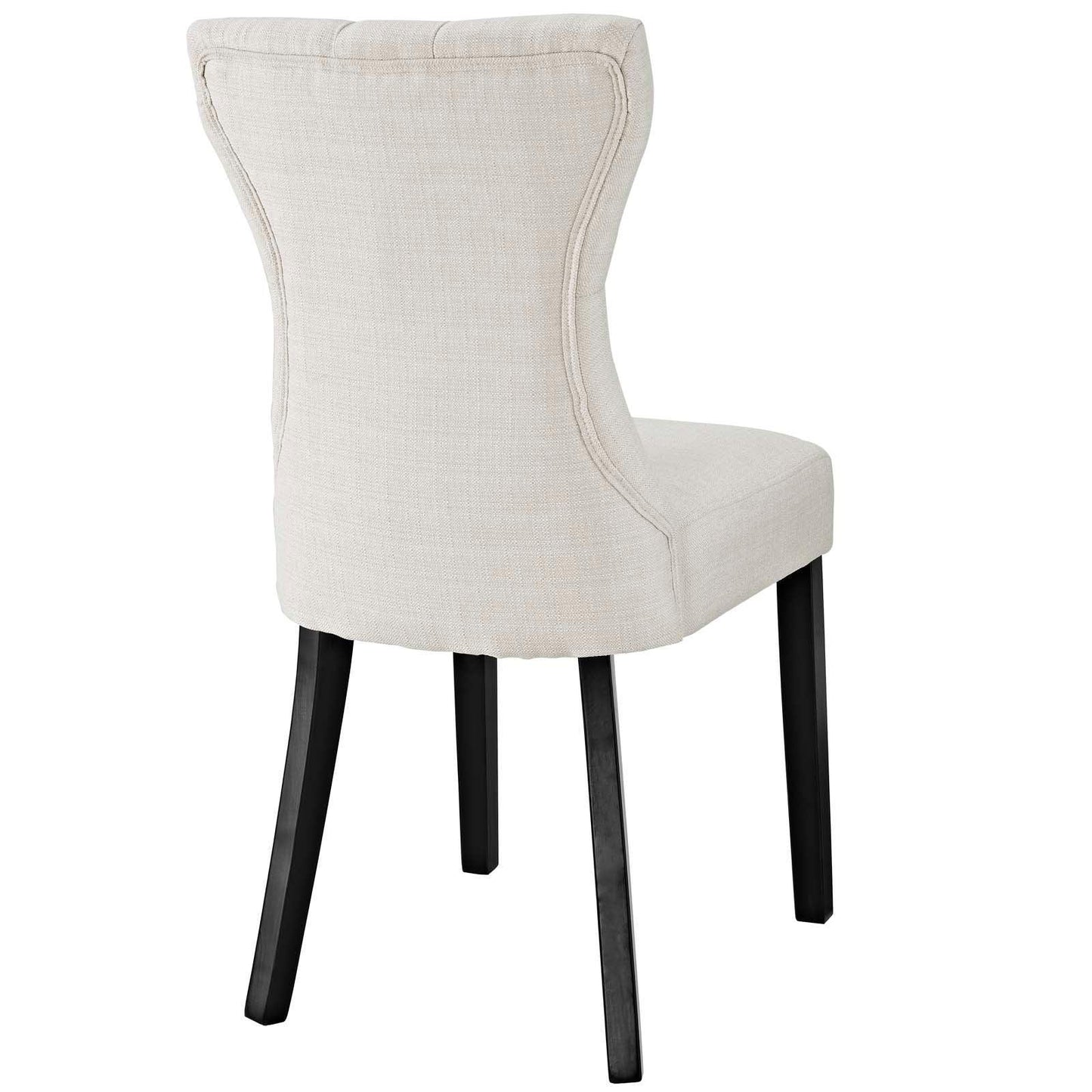 Modway Silhouette Dining Side Chairs Upholstered Fabric Set of 4 FredCo