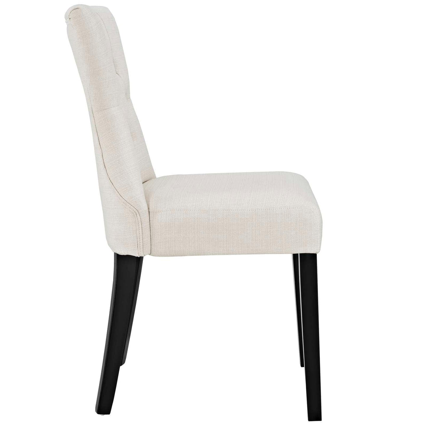 Modway Silhouette Dining Side Chairs Upholstered Fabric Set of 4 FredCo