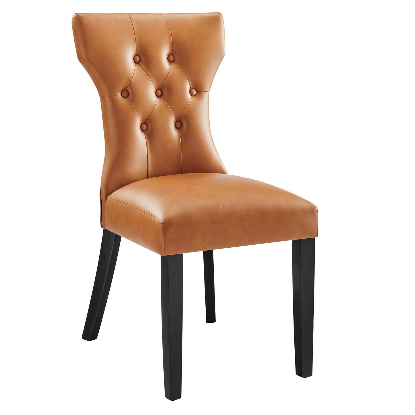 Modway Silhouette Dining Vinyl Side Chair FredCo