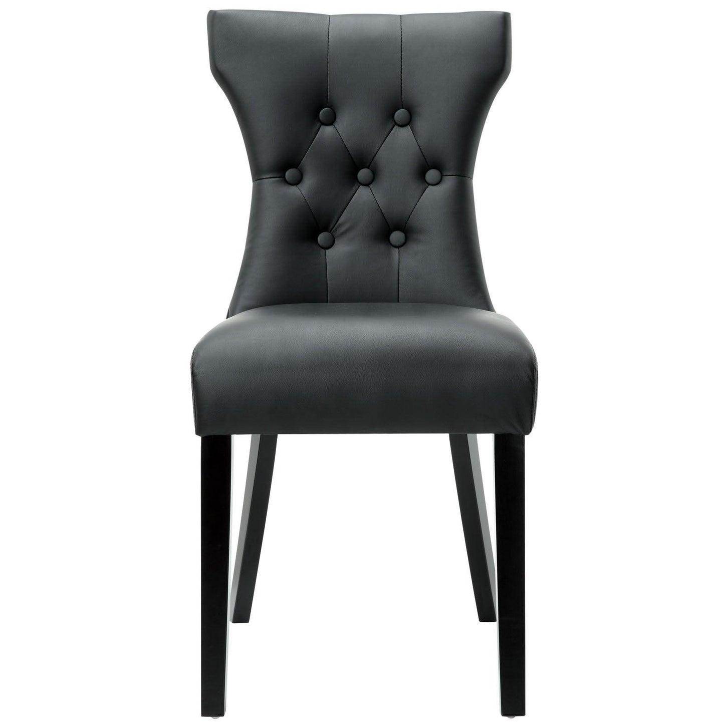 Modway Silhouette Dining Vinyl Side Chair FredCo