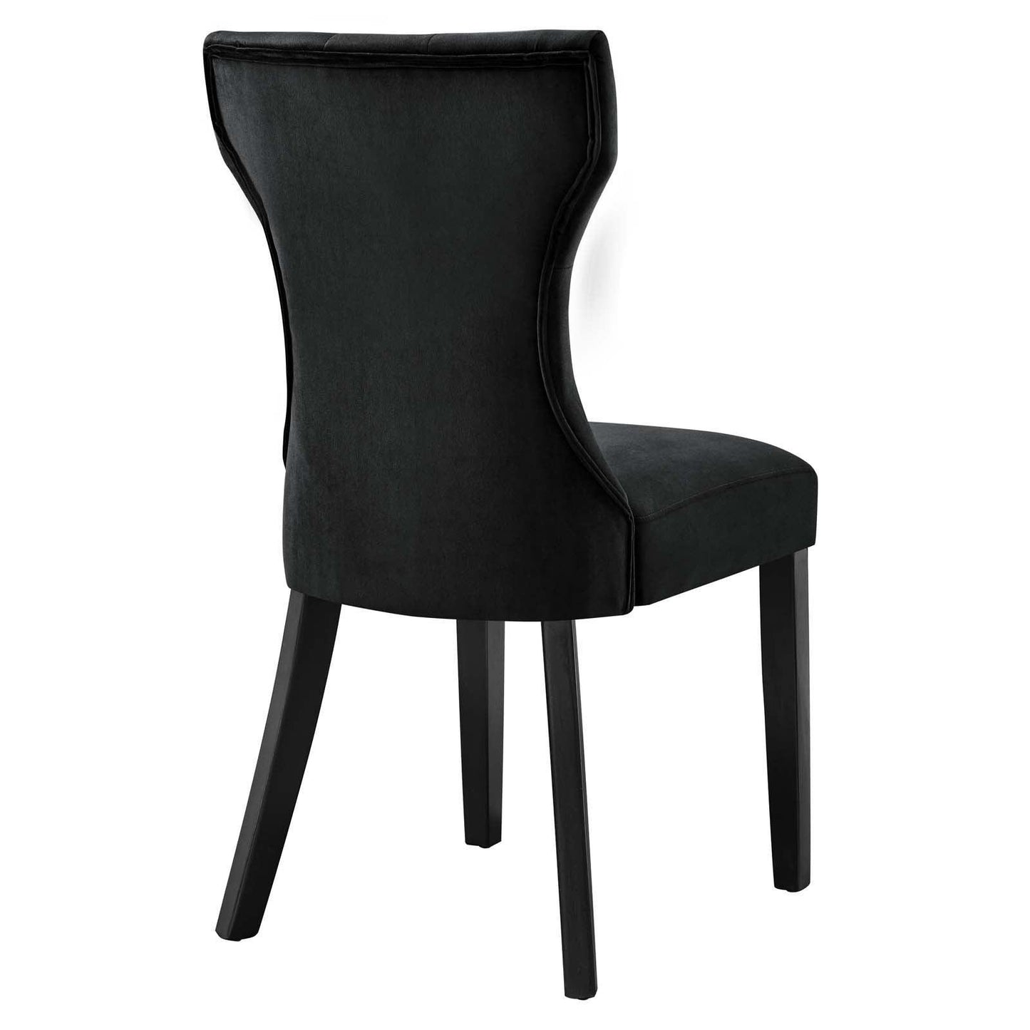 Modway Silhouette Performance Velvet Dining Chairs - Set of 2 FredCo