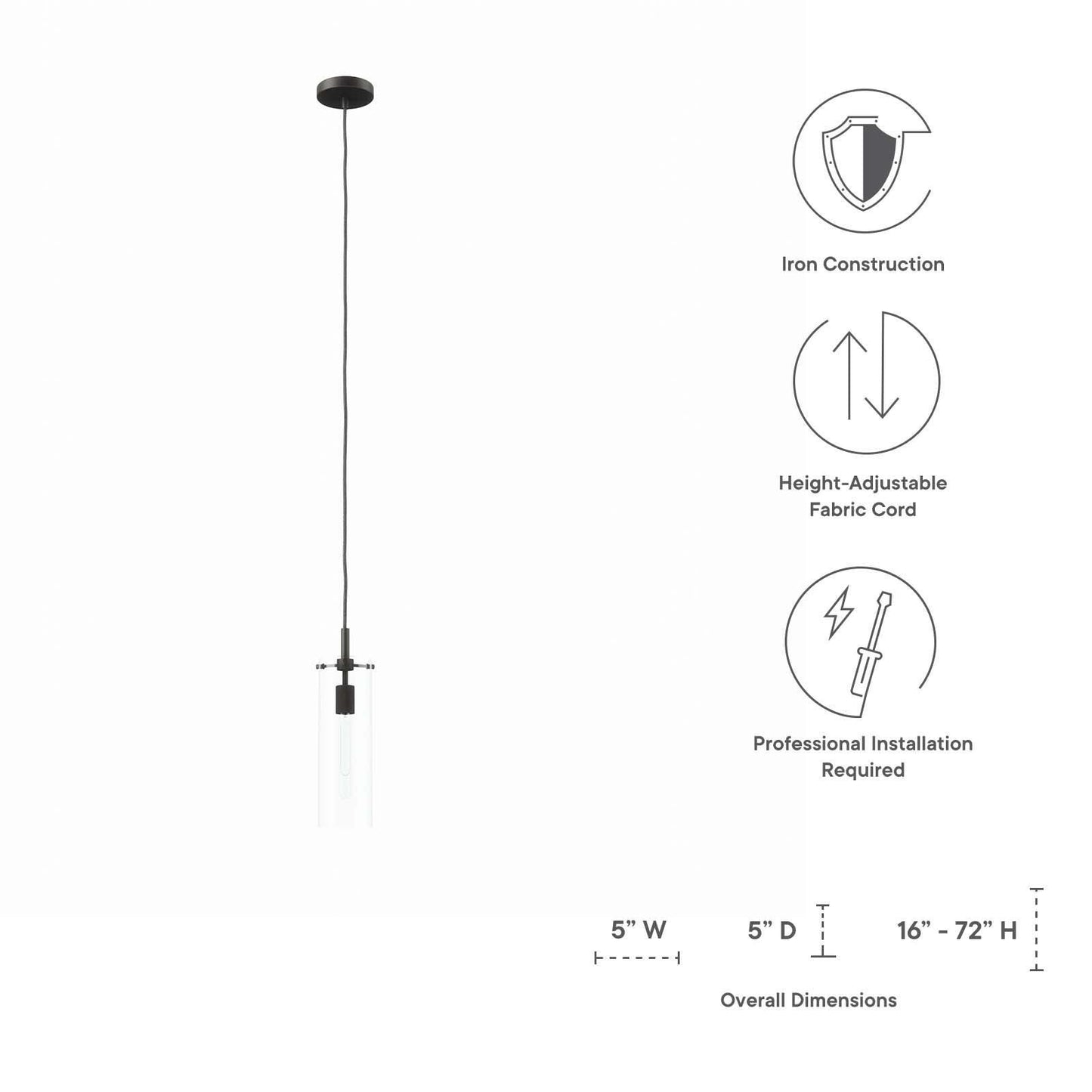 Modway Skylark Pendant Light FredCo