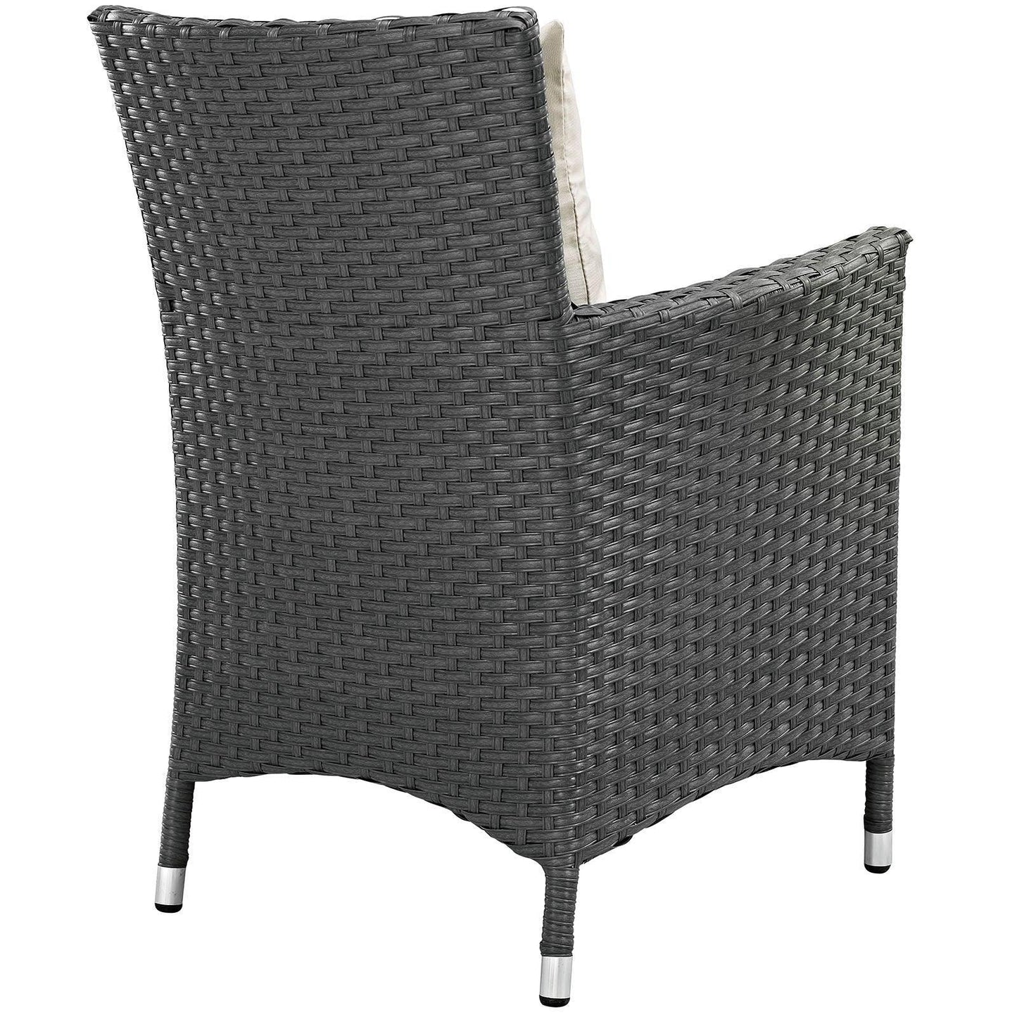 Modway Sojourn 4 Piece Outdoor Patio Sunbrella® Dining Set FredCo