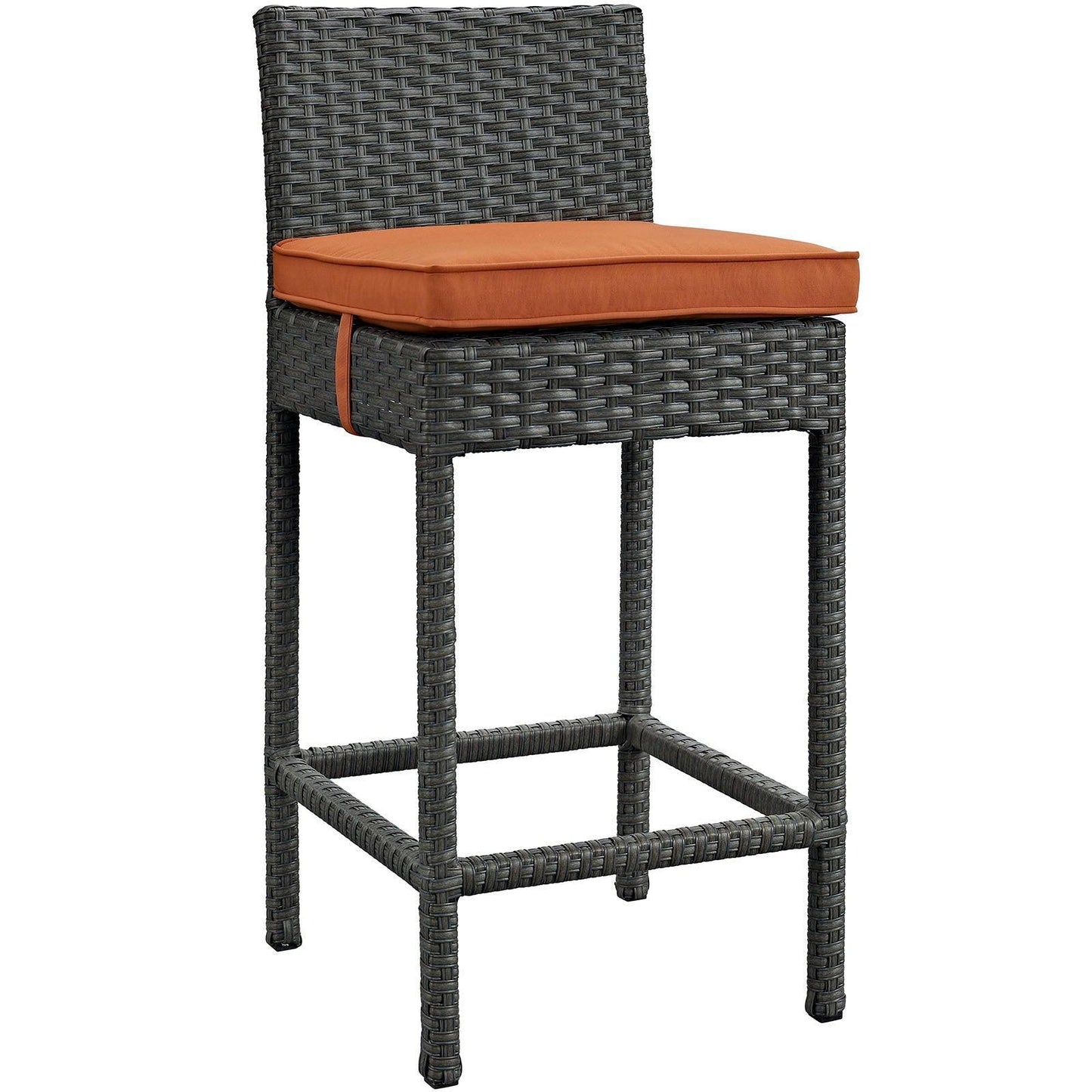 Modway Sojourn Outdoor Patio Sunbrella® Bar Stool FredCo