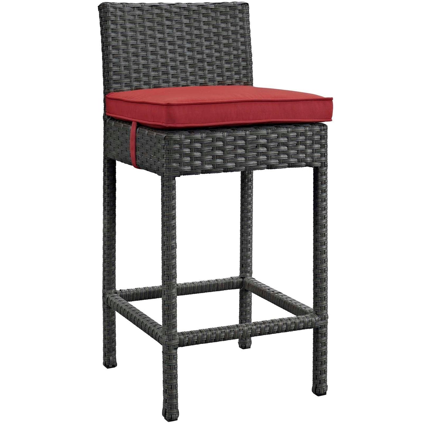 Modway Sojourn Outdoor Patio Sunbrella® Bar Stool FredCo