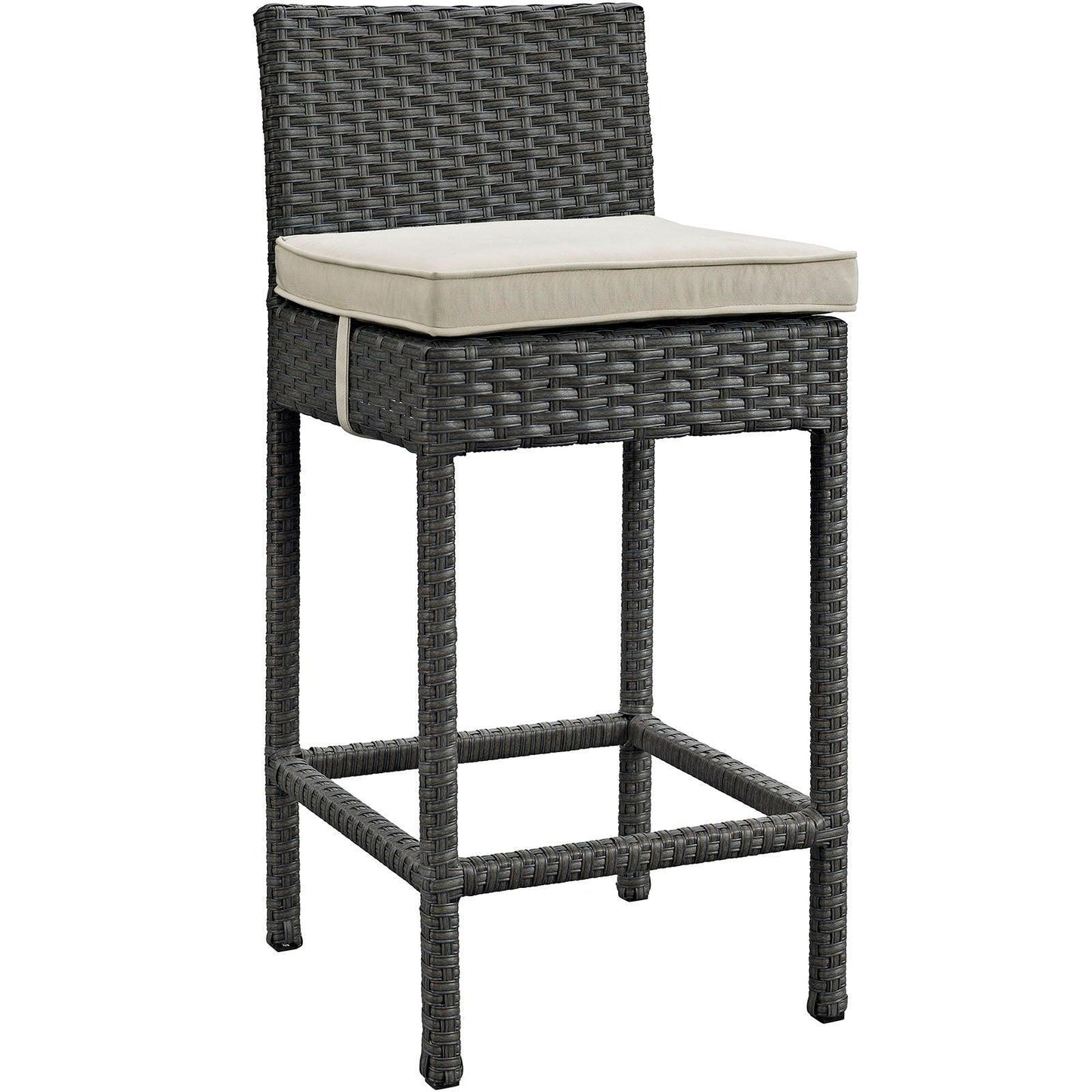 Modway Sojourn Outdoor Patio Sunbrella® Bar Stool FredCo