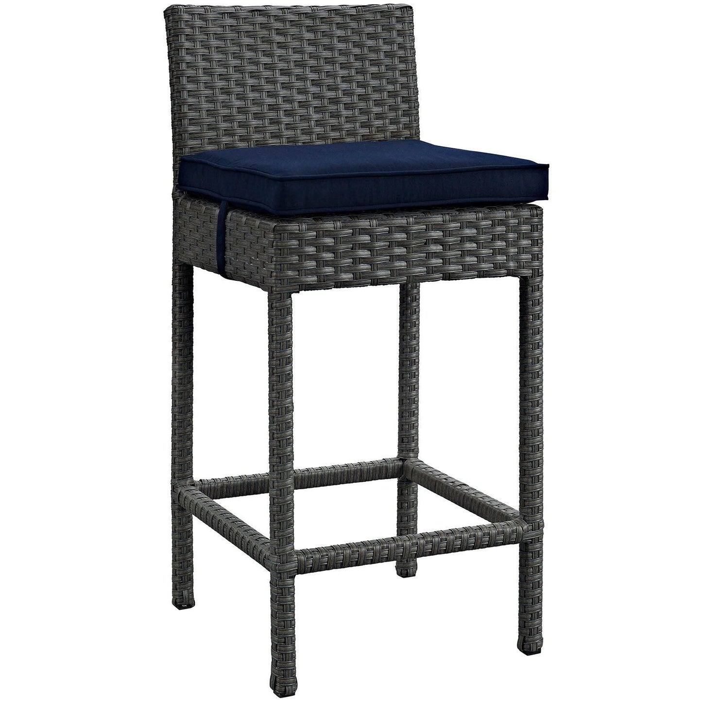 Modway Sojourn Outdoor Patio Sunbrella® Bar Stool FredCo