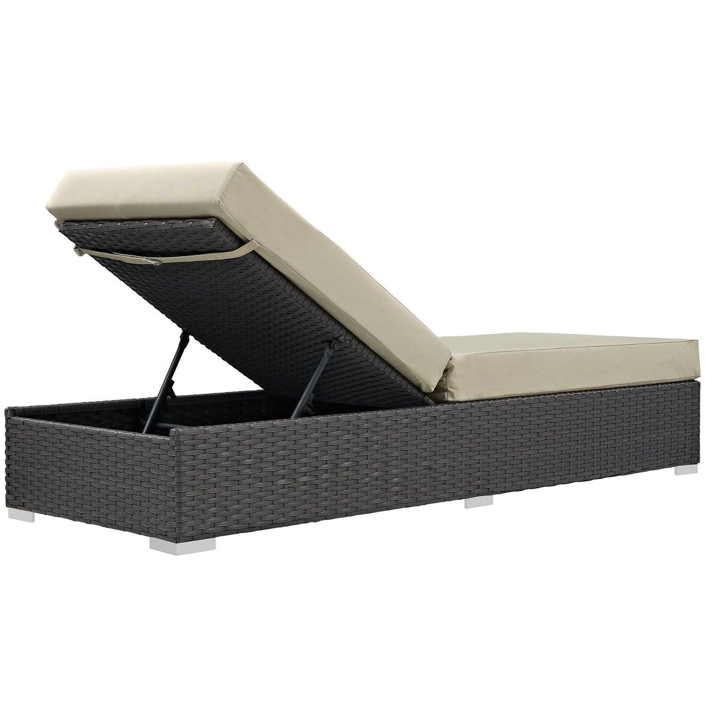 Modway Sojourn Outdoor Patio Sunbrella® Chaise Lounge FredCo