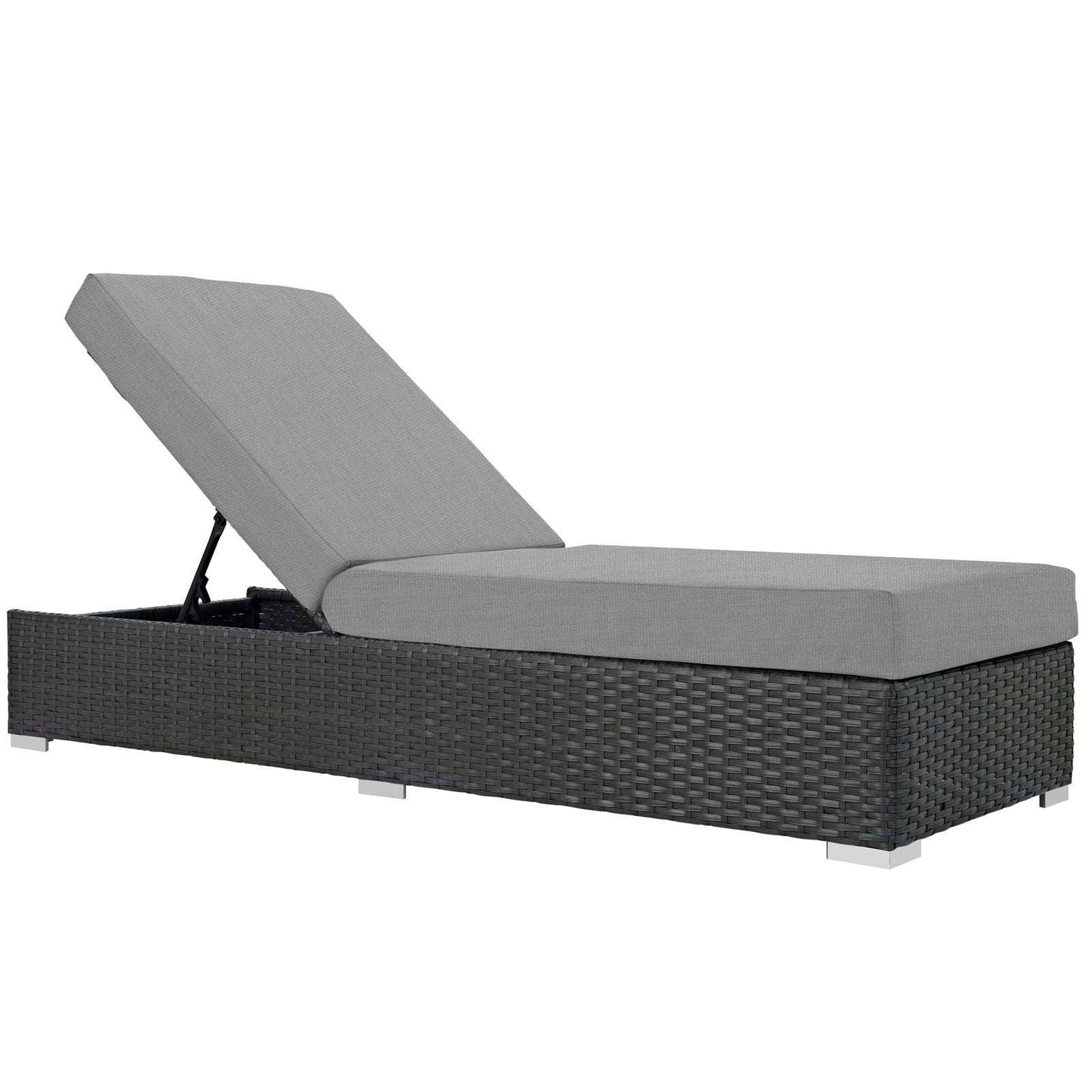 Modway Sojourn Outdoor Patio Sunbrella® Chaise Lounge FredCo