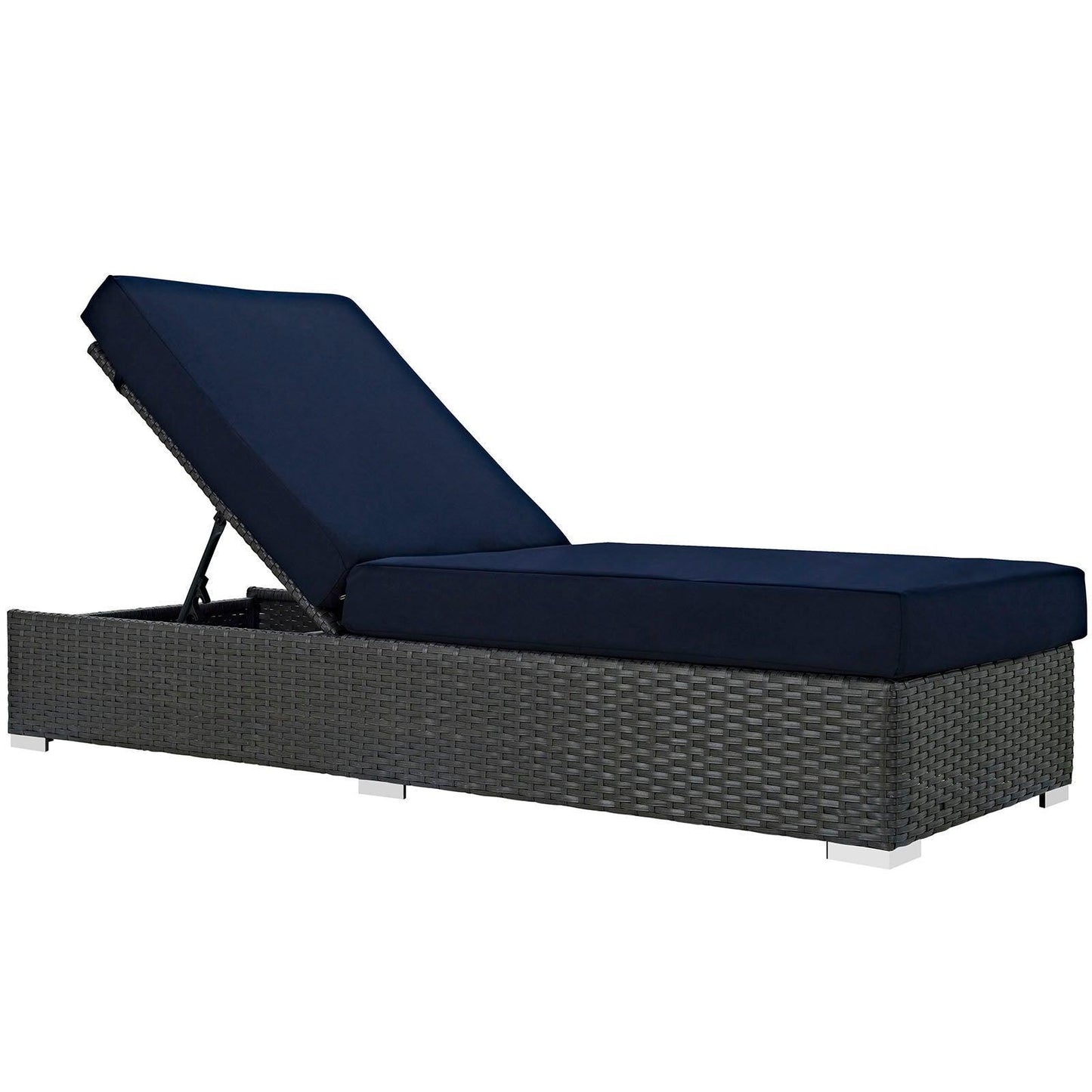 Modway Sojourn Outdoor Patio Sunbrella® Chaise Lounge FredCo