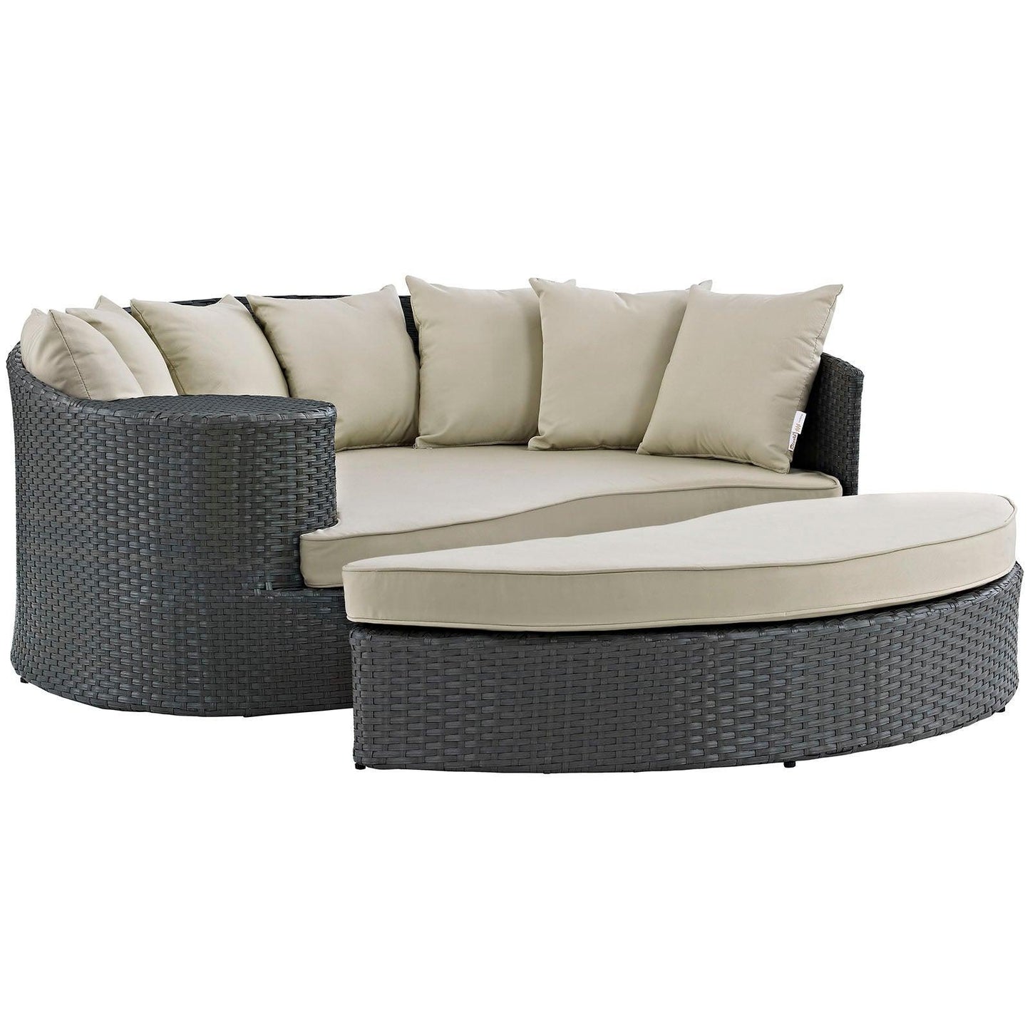 Modway Sojourn Outdoor Patio Sunbrella® Daybed FredCo