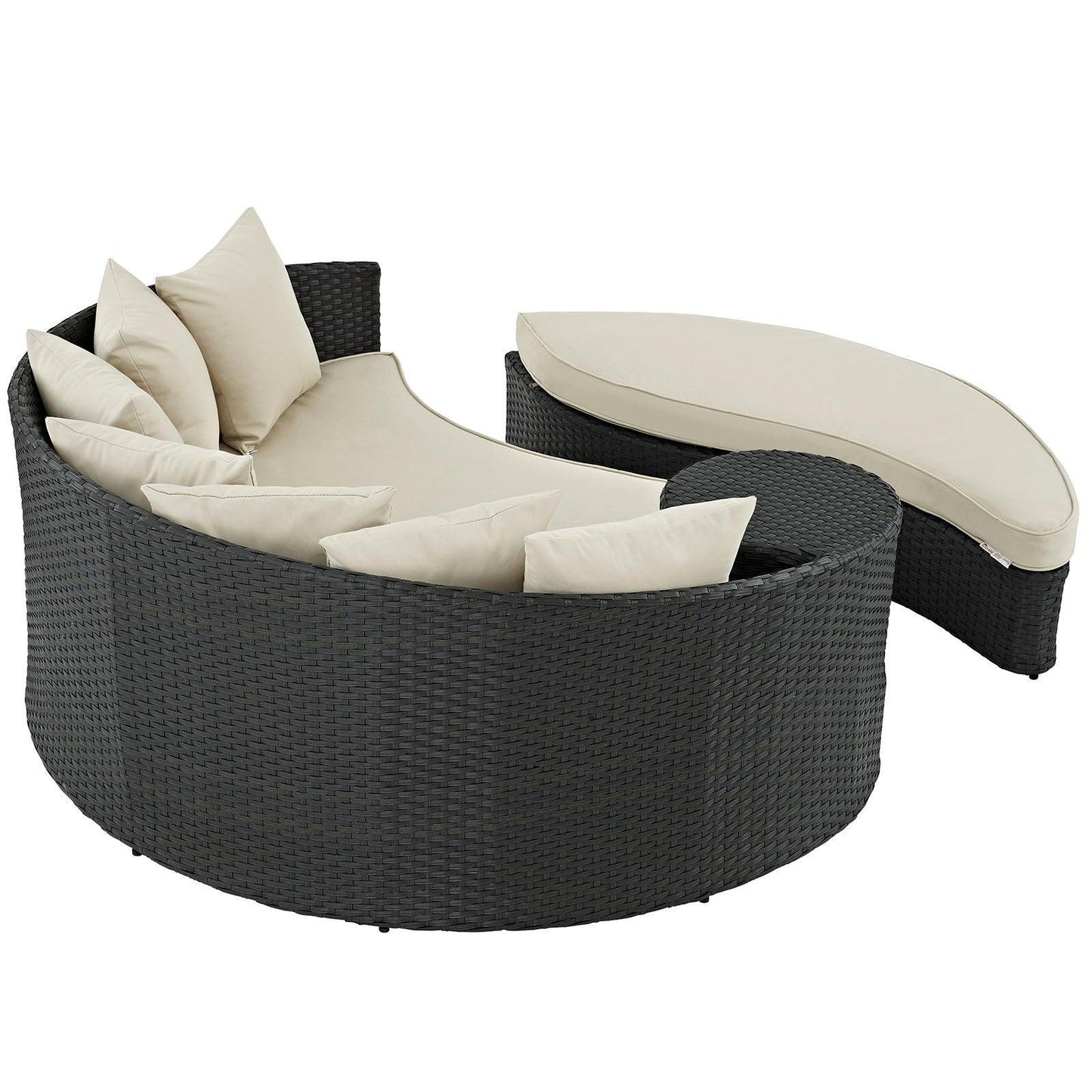 Modway Sojourn Outdoor Patio Sunbrella® Daybed FredCo