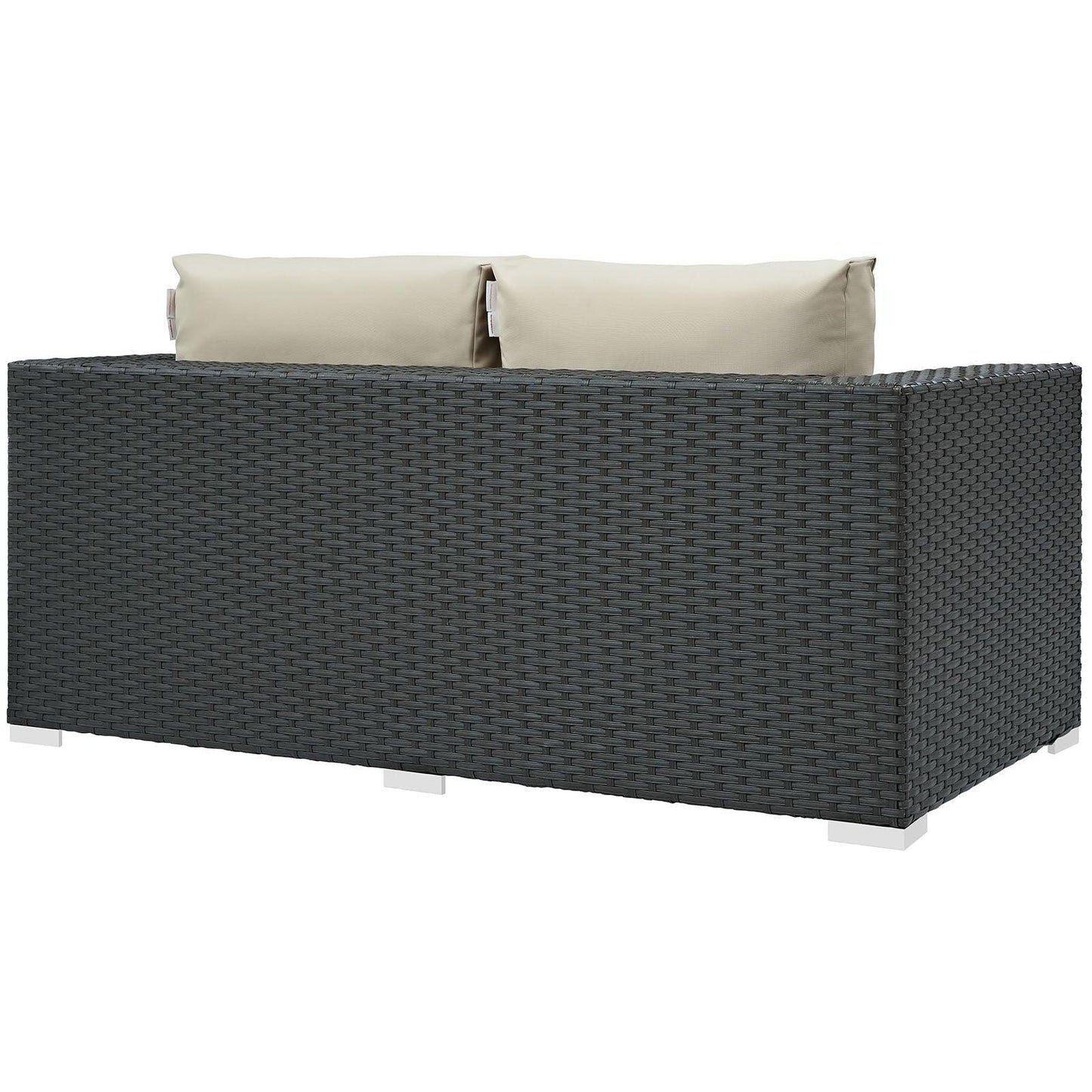 Modway Sojourn Outdoor Patio Sunbrella® Loveseat FredCo
