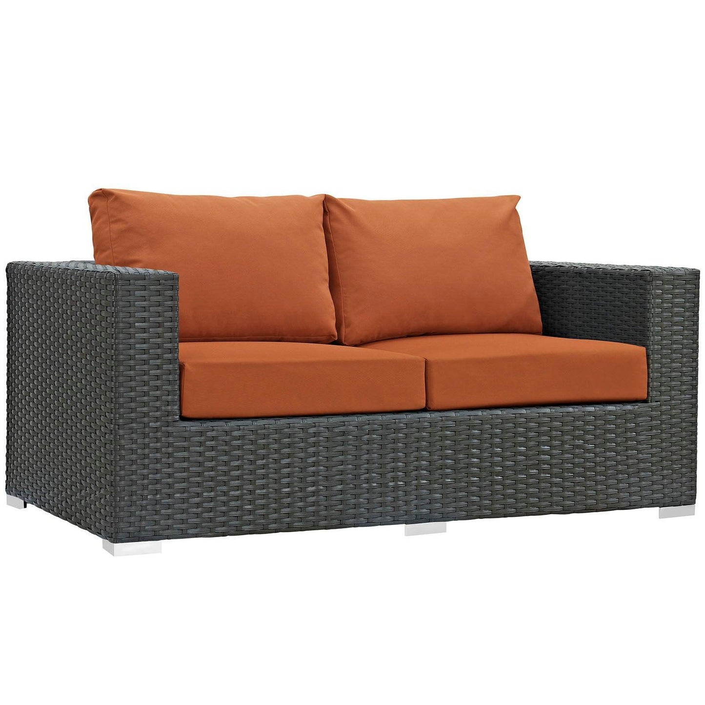 Modway Sojourn Outdoor Patio Sunbrella® Loveseat FredCo