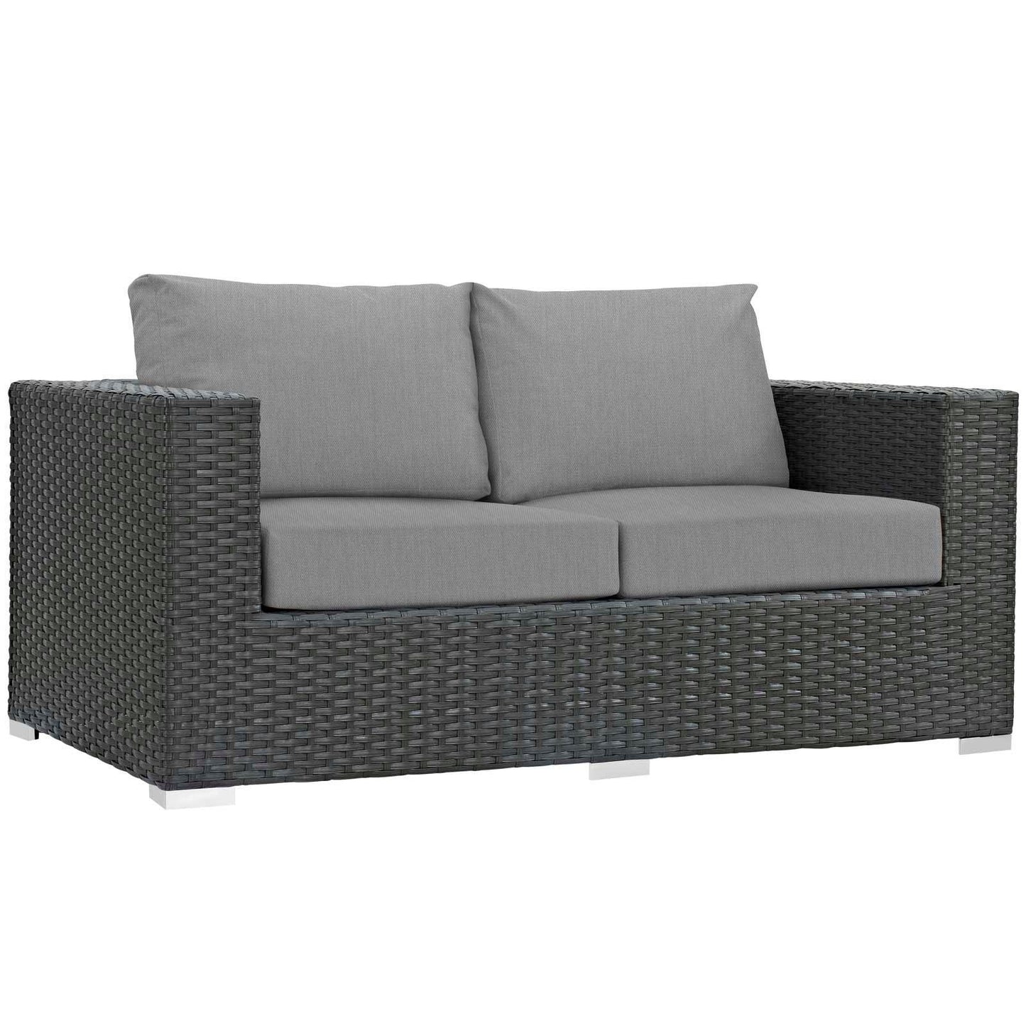 Modway Sojourn Outdoor Patio Sunbrella® Loveseat FredCo