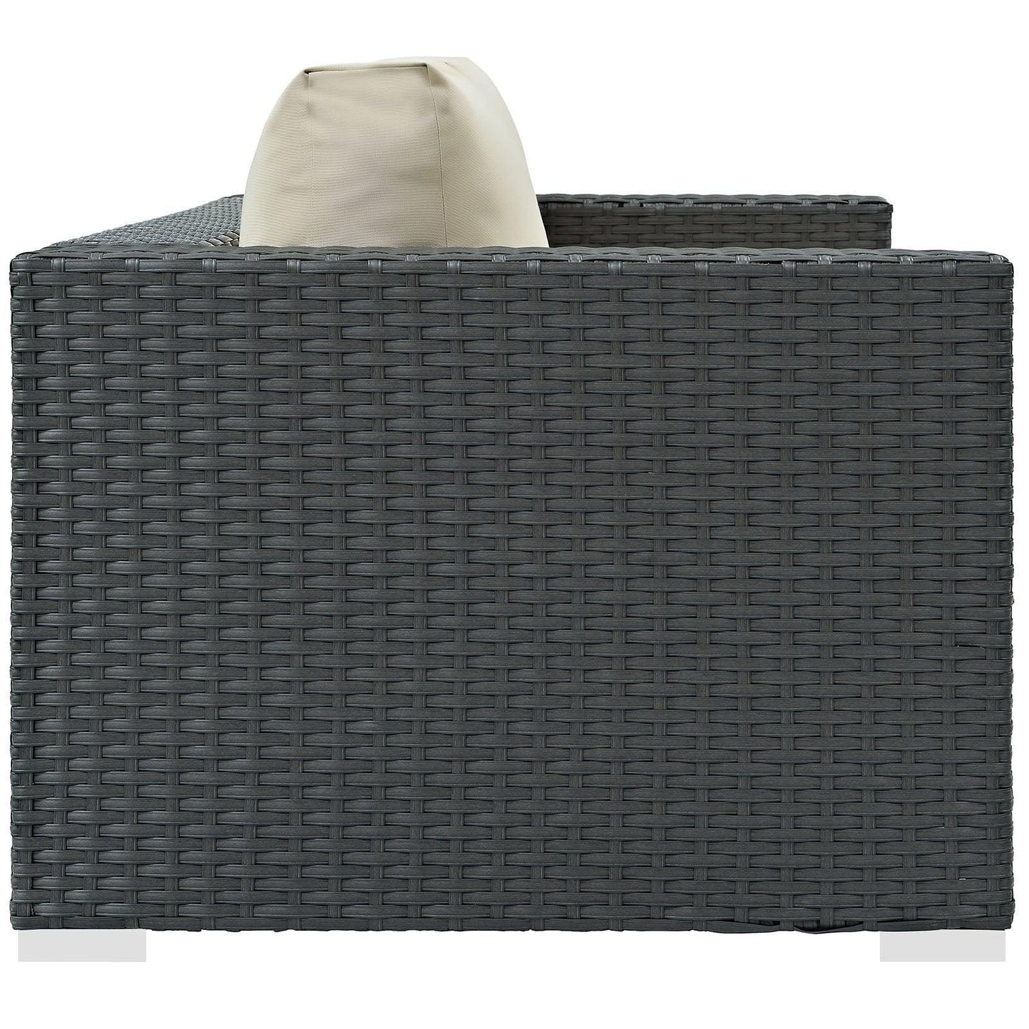 Modway Sojourn Outdoor Patio Sunbrella® Loveseat FredCo