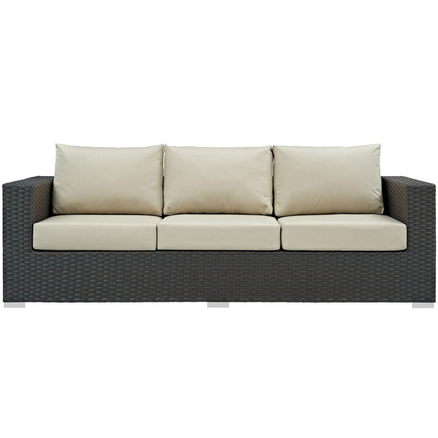 Modway Sojourn Outdoor Patio Sunbrella® Sofa FredCo