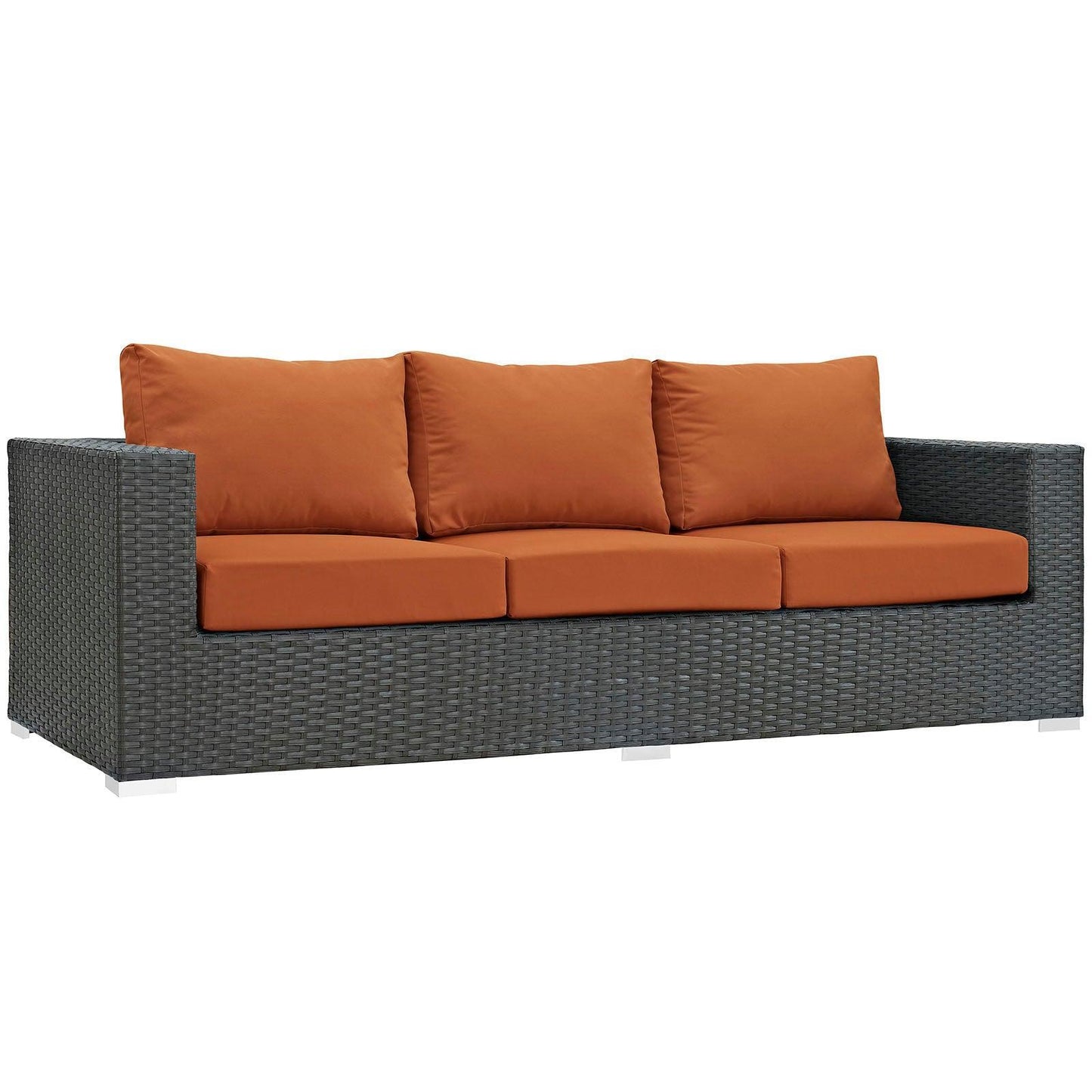 Modway Sojourn Outdoor Patio Sunbrella® Sofa FredCo