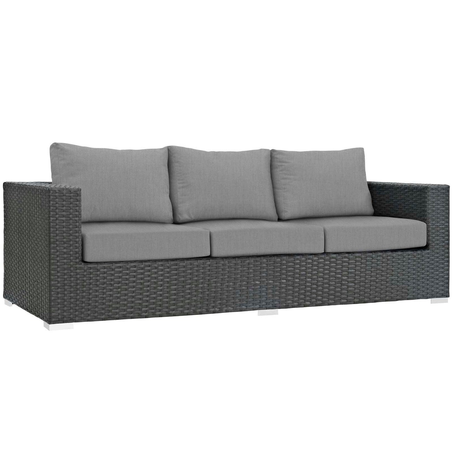 Modway Sojourn Outdoor Patio Sunbrella® Sofa FredCo