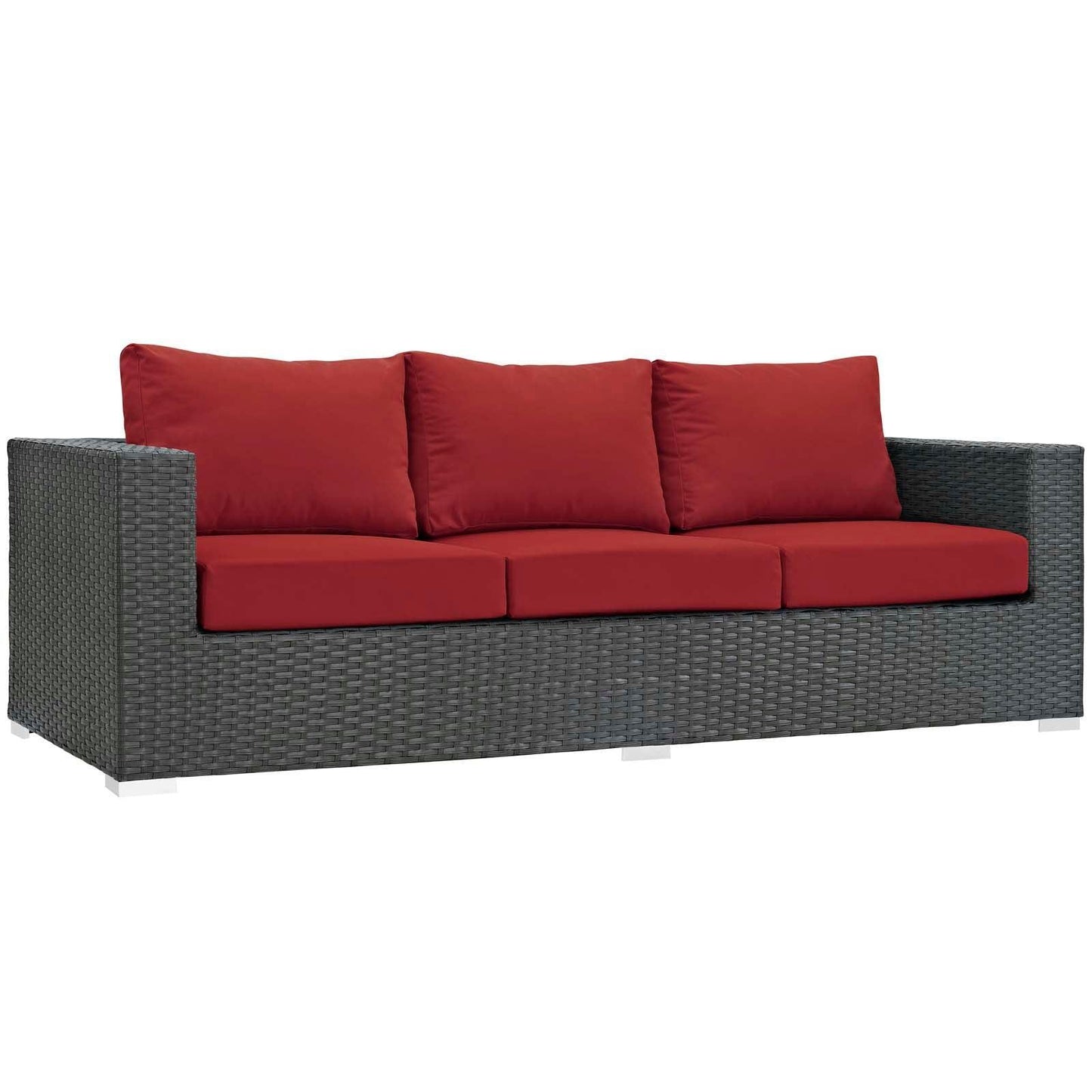 Modway Sojourn Outdoor Patio Sunbrella® Sofa FredCo