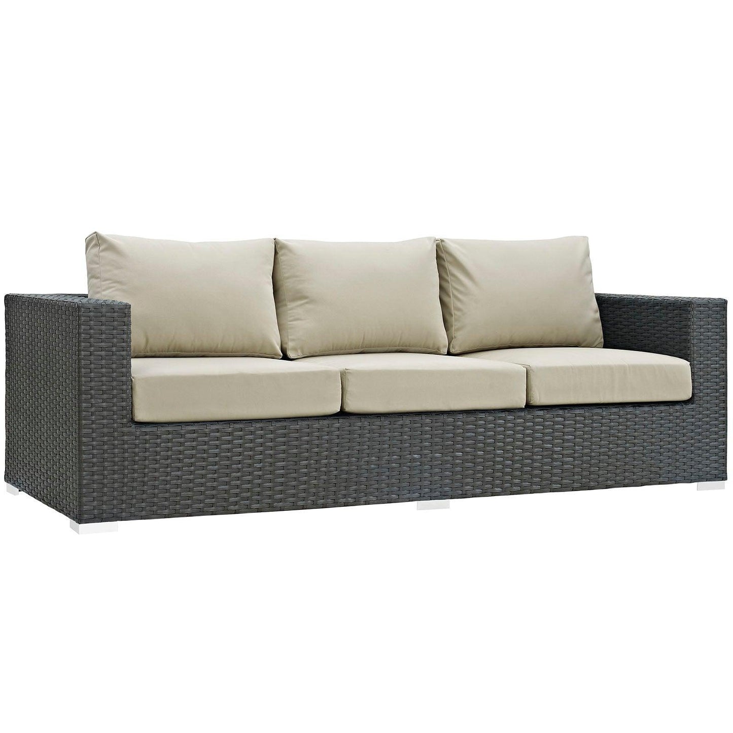 Modway Sojourn Outdoor Patio Sunbrella® Sofa FredCo