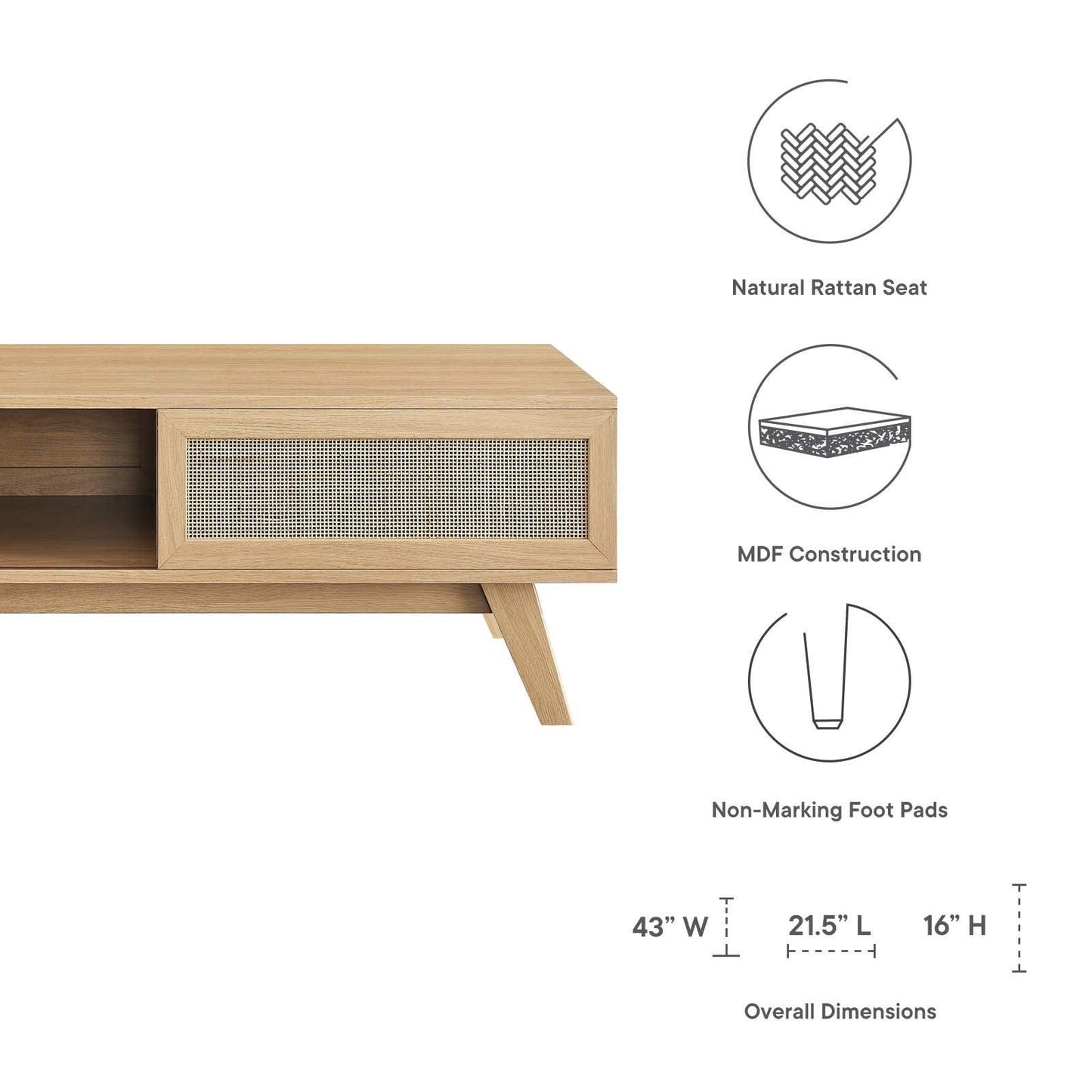 Modway Soma Coffee Table FredCo
