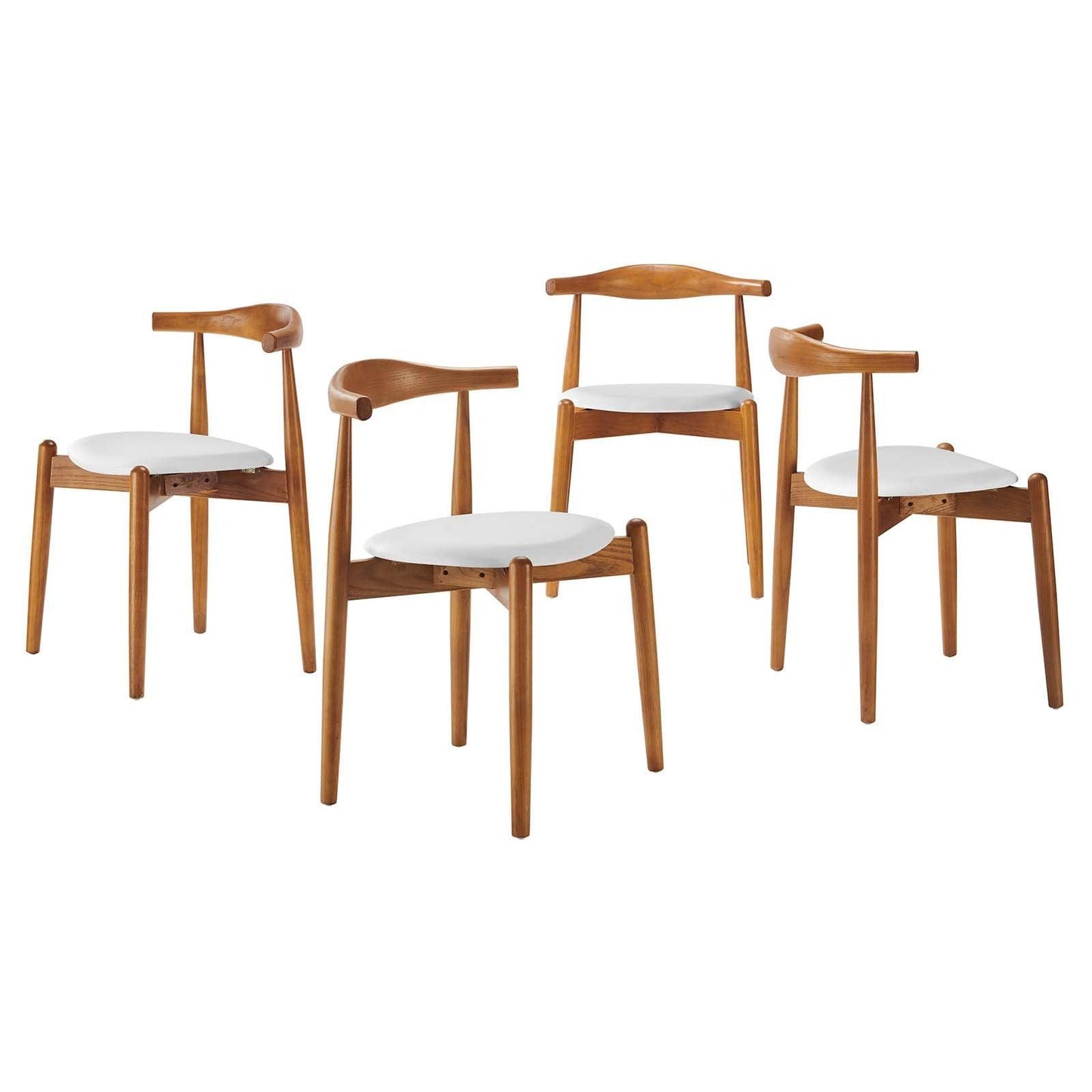 Modway Stalwart Dining Side Chairs Set of 4 FredCo