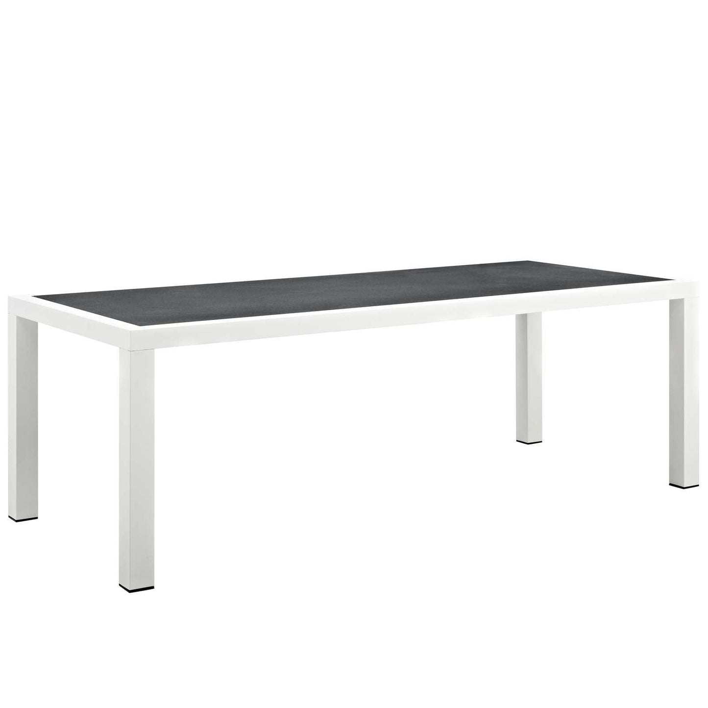 Modway Stance 90.5" Outdoor Patio Aluminum Dining Table FredCo