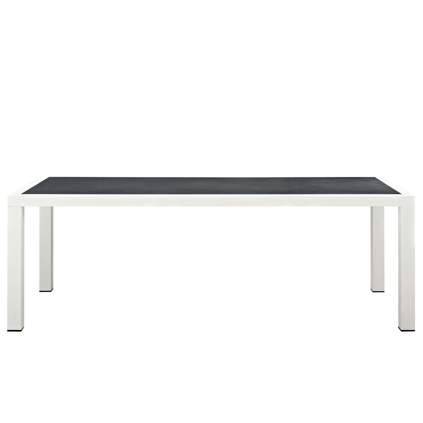Modway Stance 90.5" Outdoor Patio Aluminum Dining Table FredCo