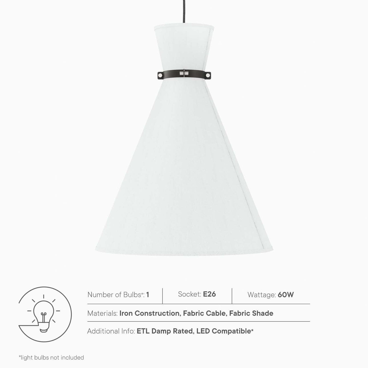 Modway Starlight 1-Light Pendant Light FredCo