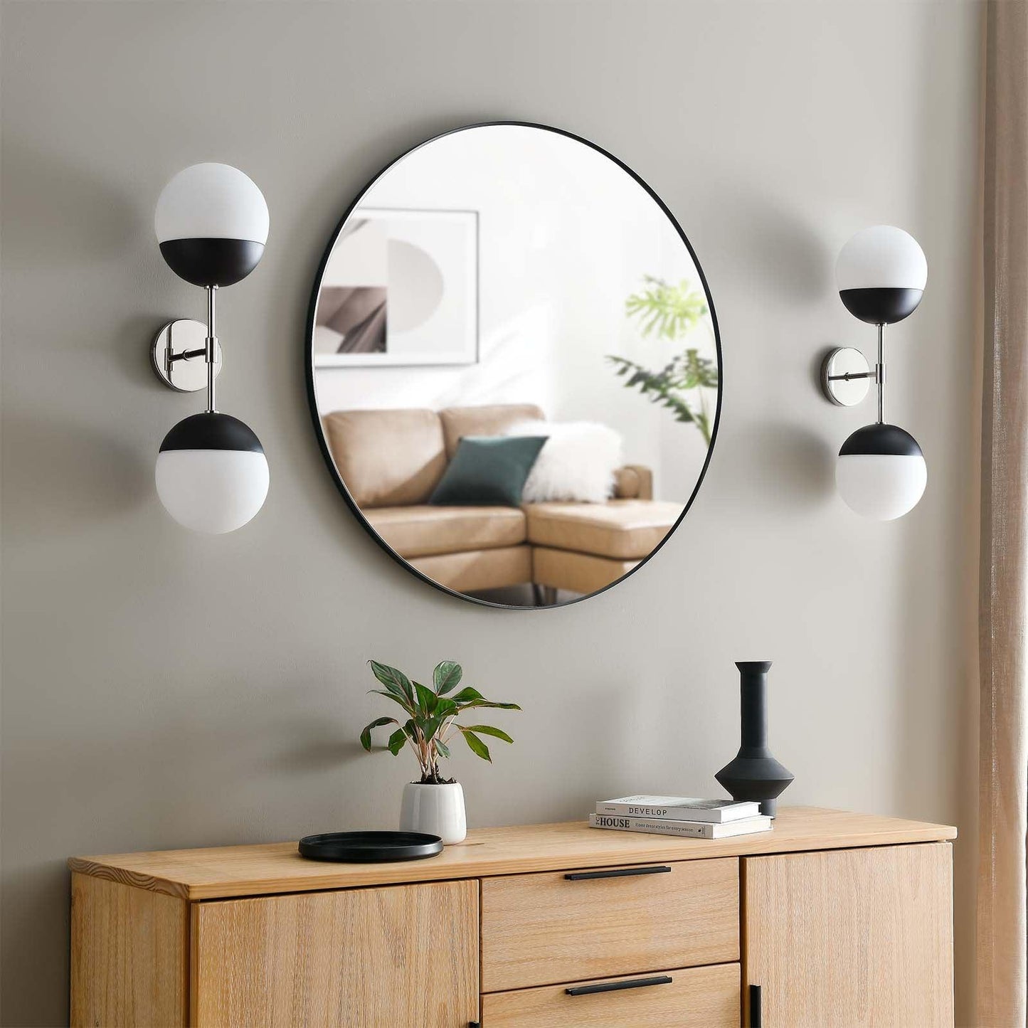 Modway Stellar 2-Light Wall Sconce FredCo