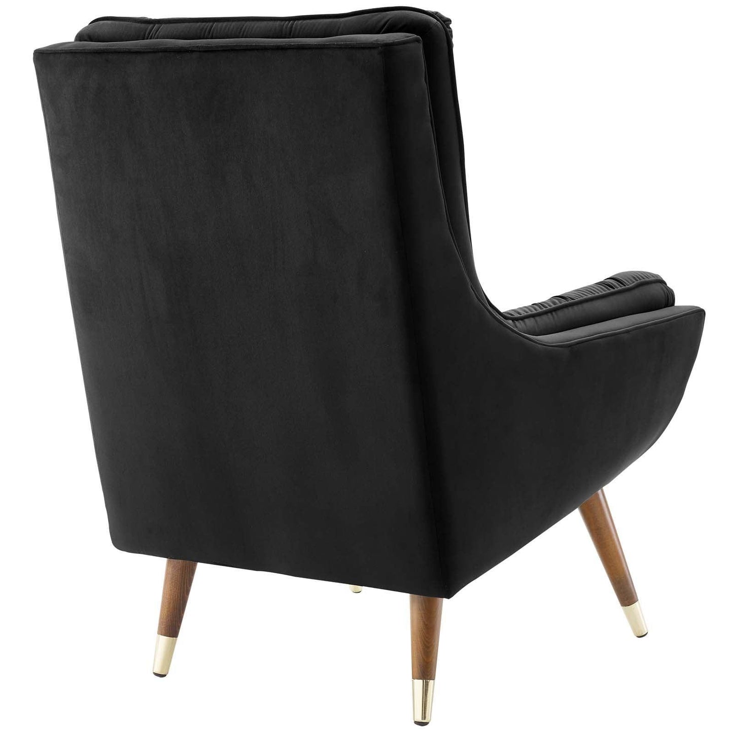 Modway Suggest Button Tufted Performance Velvet Lounge Chair FredCo