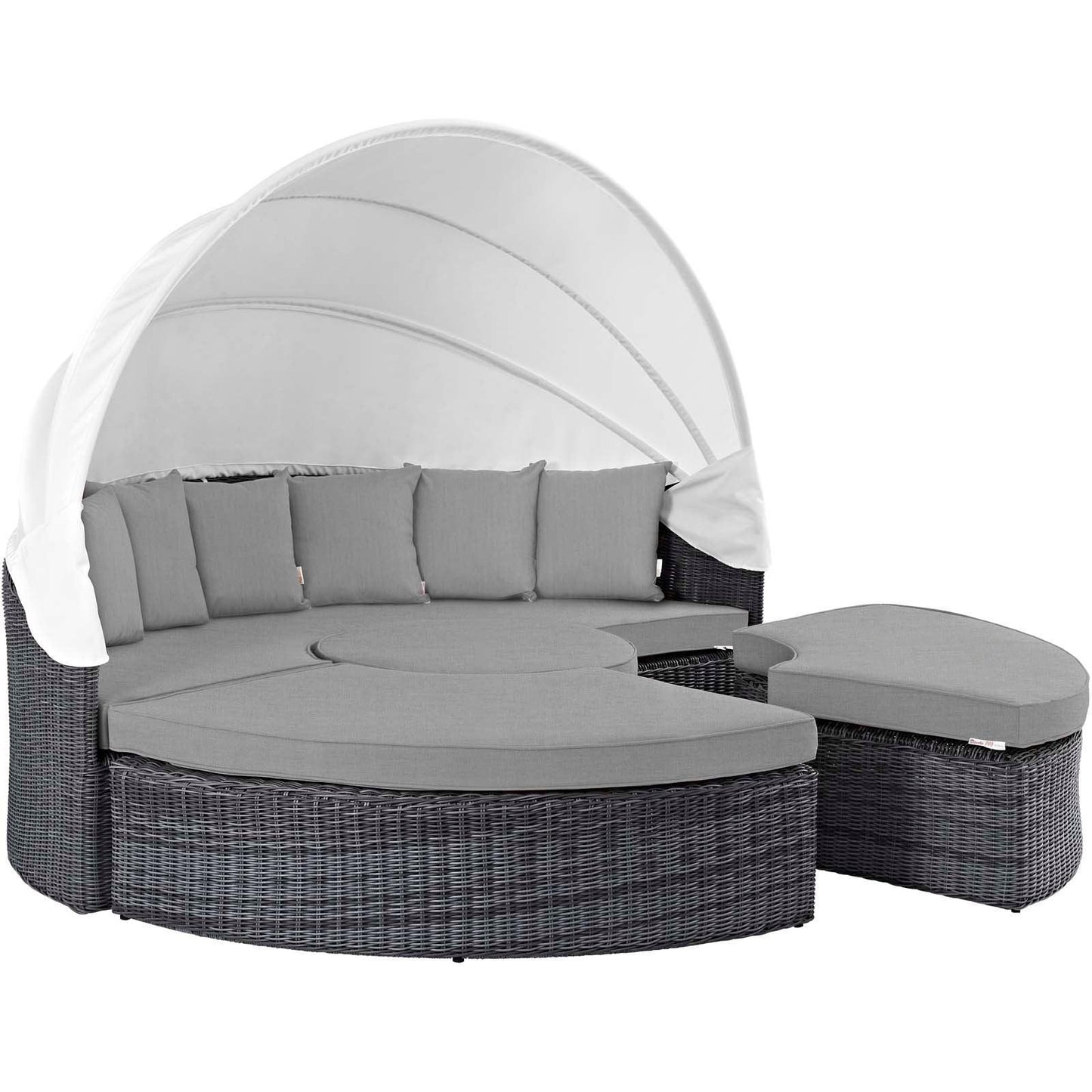 Modway Summon Canopy Outdoor Patio Sunbrella® Daybed FredCo